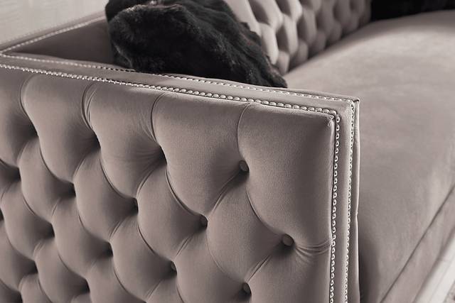 Corrella Gray 7 Pc Living Room - Thumbnail - Image 5