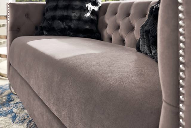 Corrella Gray 7 Pc Living Room - Thumbnail - Image 6