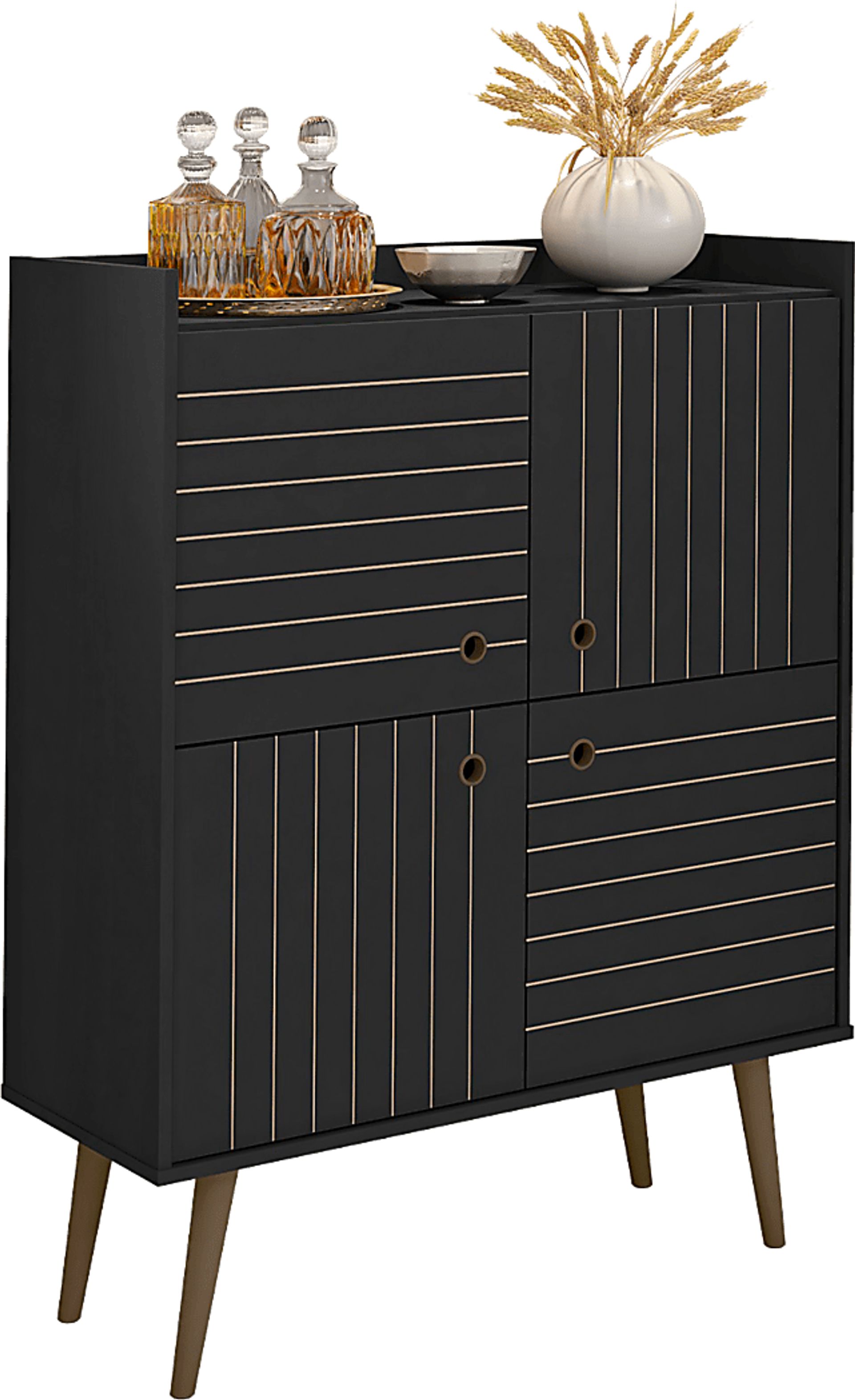 Corriedale Black Accent Cabinet - Image 3