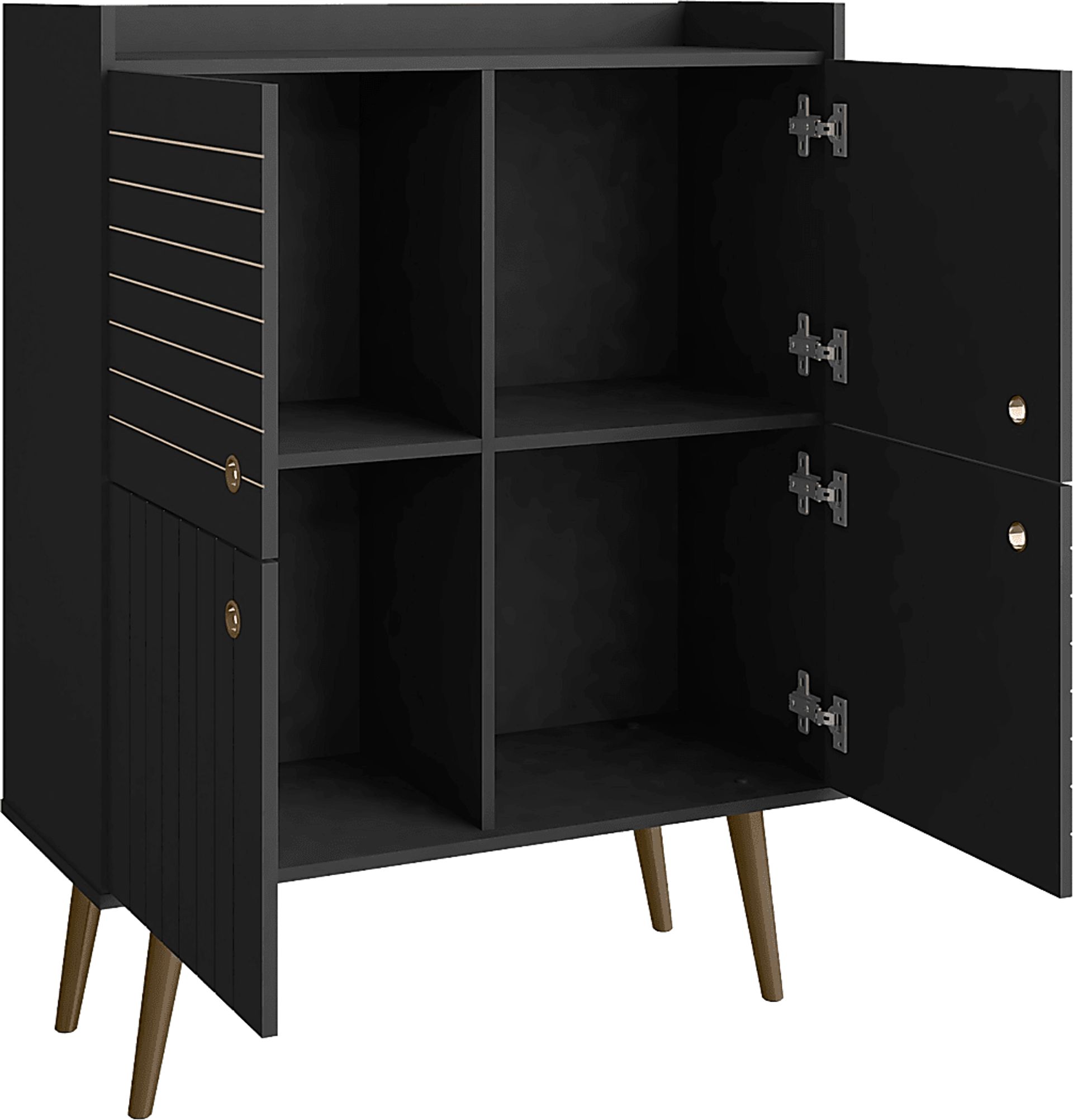 Corriedale Black Accent Cabinet - Image 4