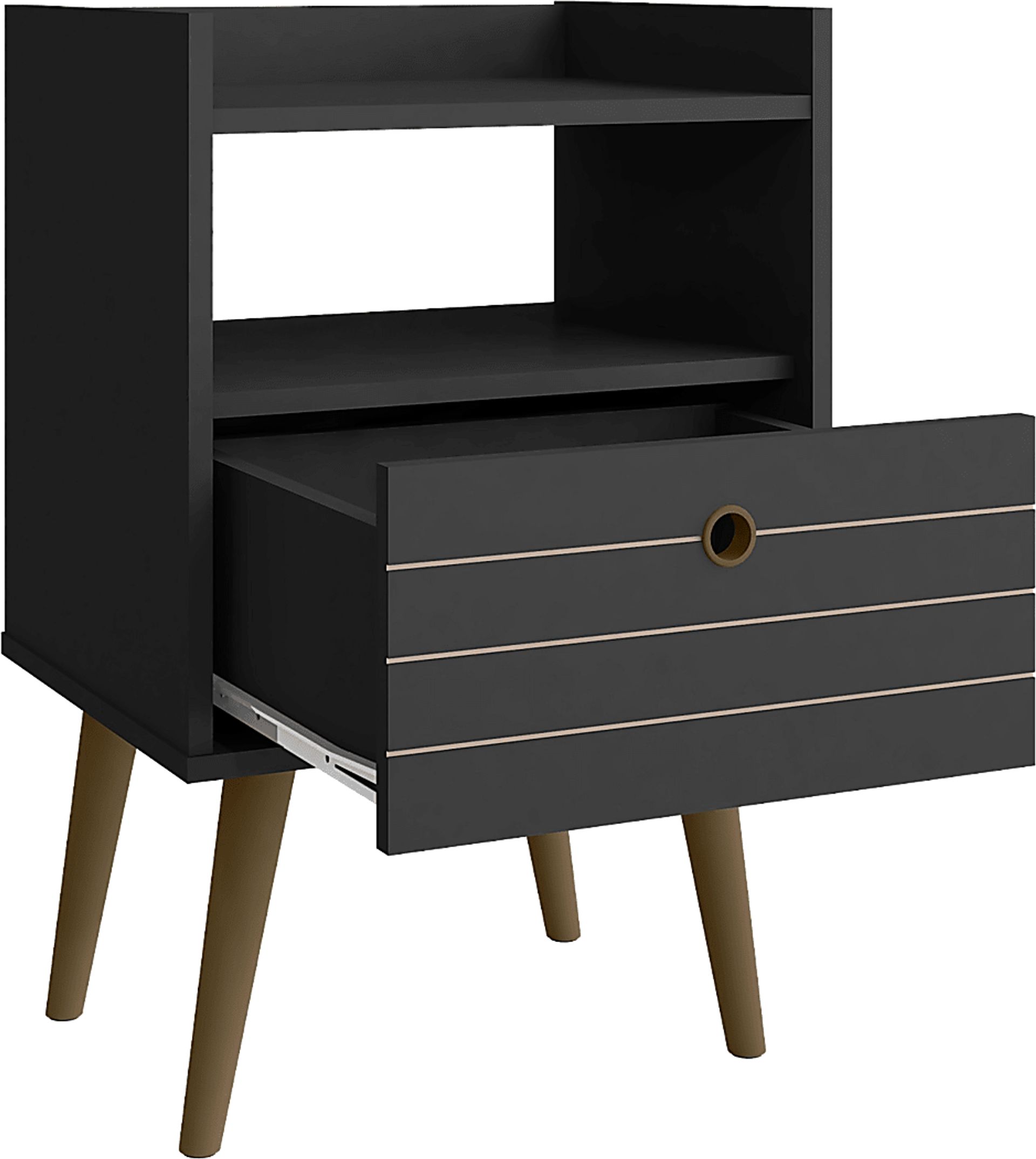 Corriedale Black Nightstand - Image 4