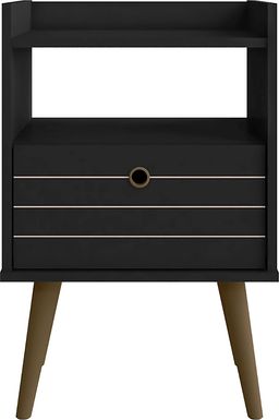 Corriedale Black Nightstand