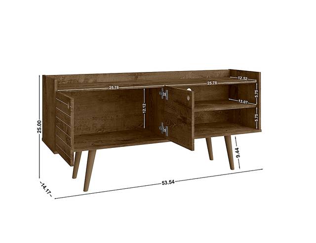 Corriedale Brown 54 in. Console - Thumbnail - Image 9