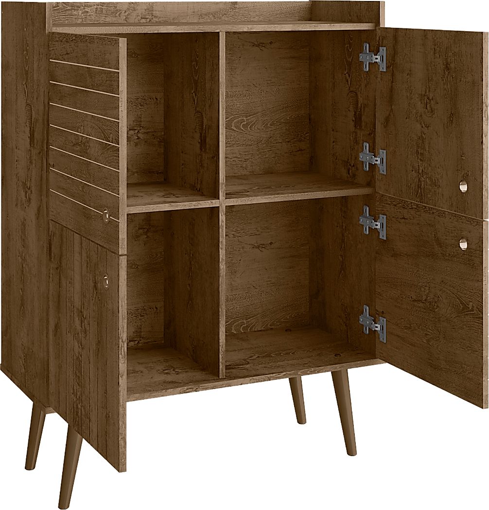 Corriedale Brown Accent Cabinet - Thumbnail 4