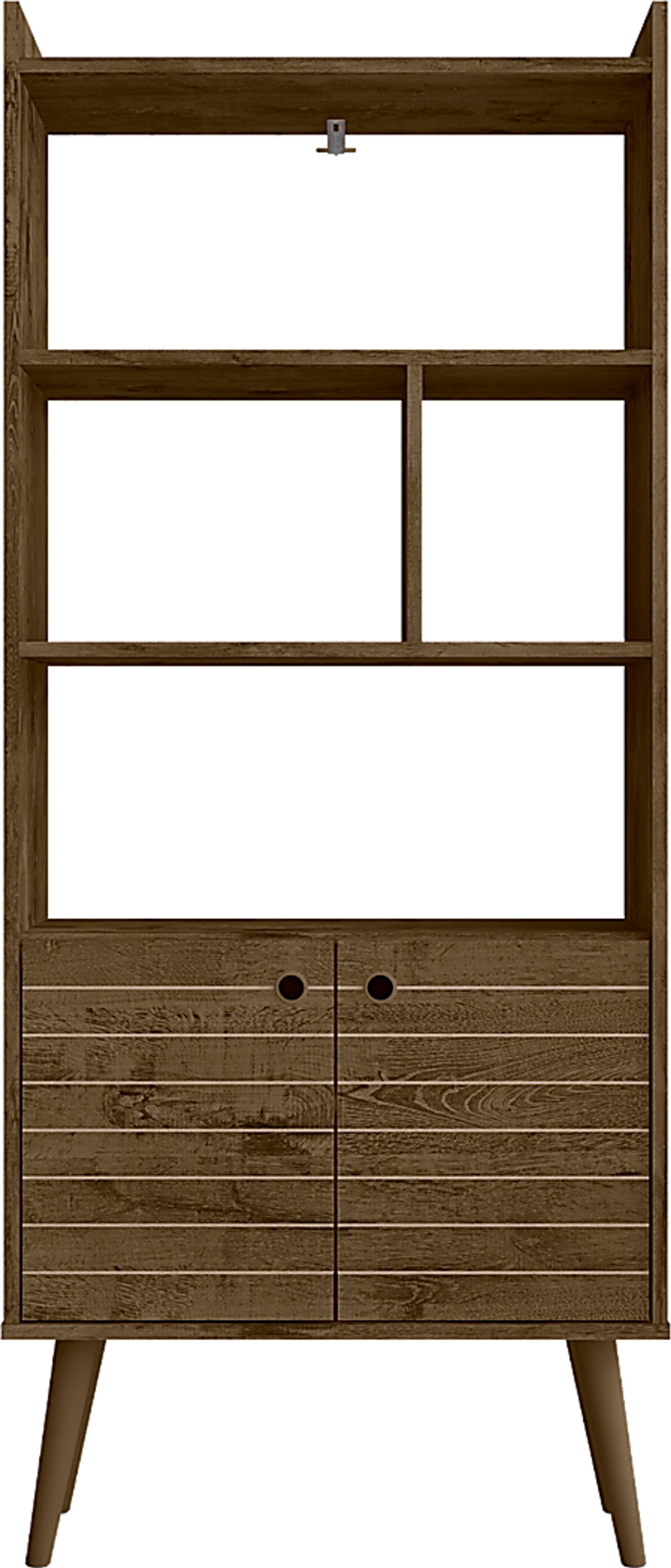 Corriedale Brown Bookcase - Image 1