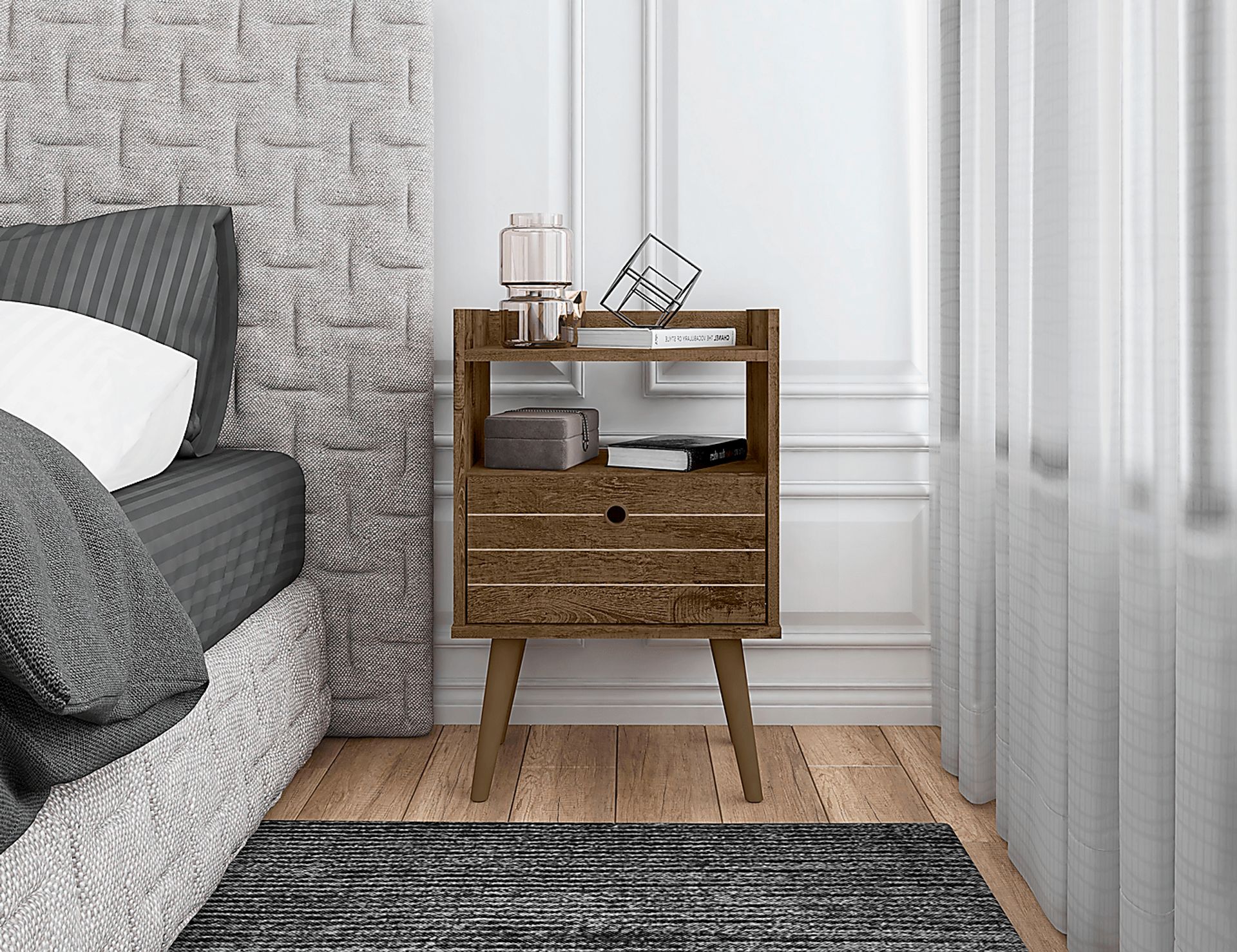 Corriedale Brown Nightstand - Image 2