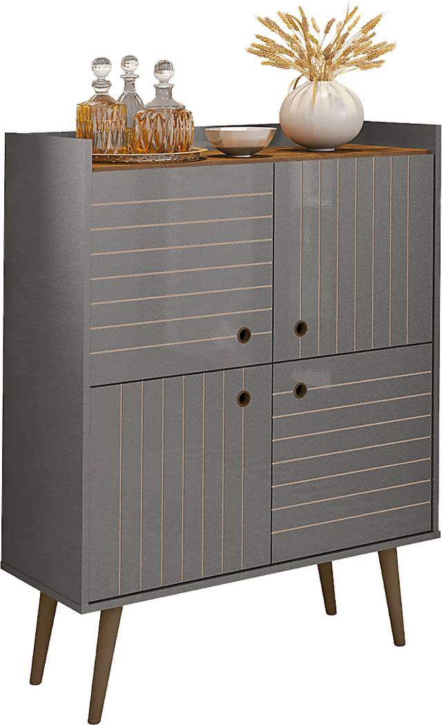 Corriedale Gray Accent Cabinet - Thumbnail - Image 3