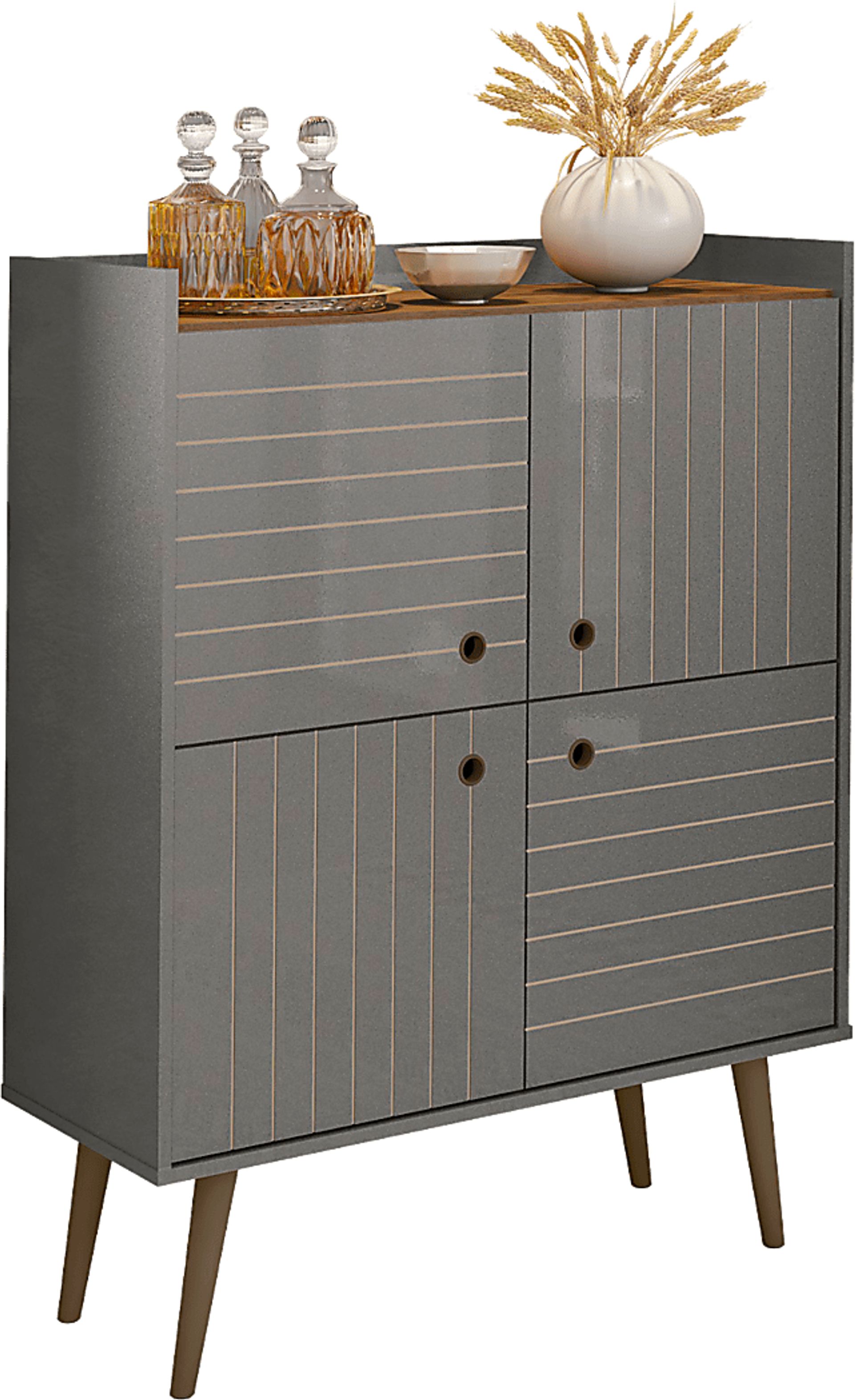 Corriedale Gray Accent Cabinet - Image 3