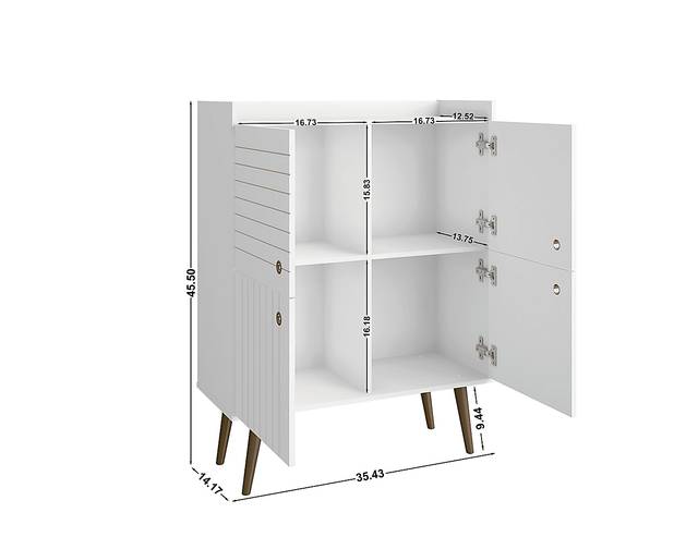 Corriedale Gray Accent Cabinet - Thumbnail - Image 7