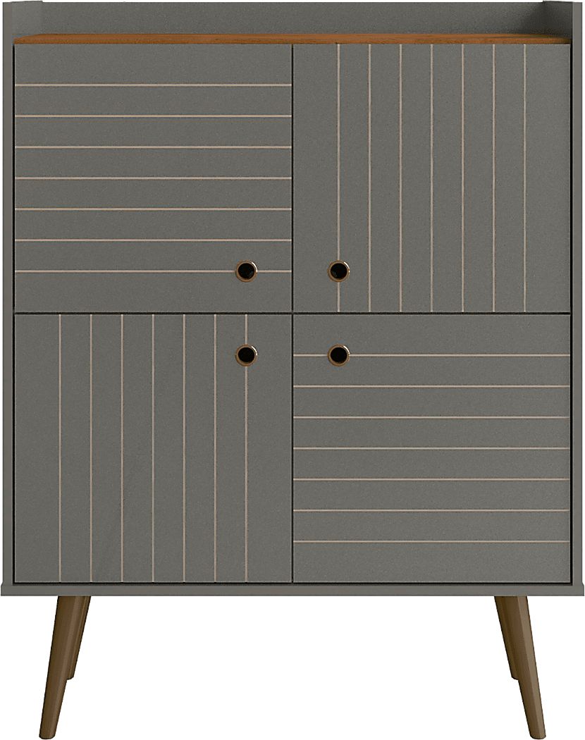 Corriedale Gray Accent Cabinet