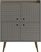 Corriedale Gray Accent Cabinet