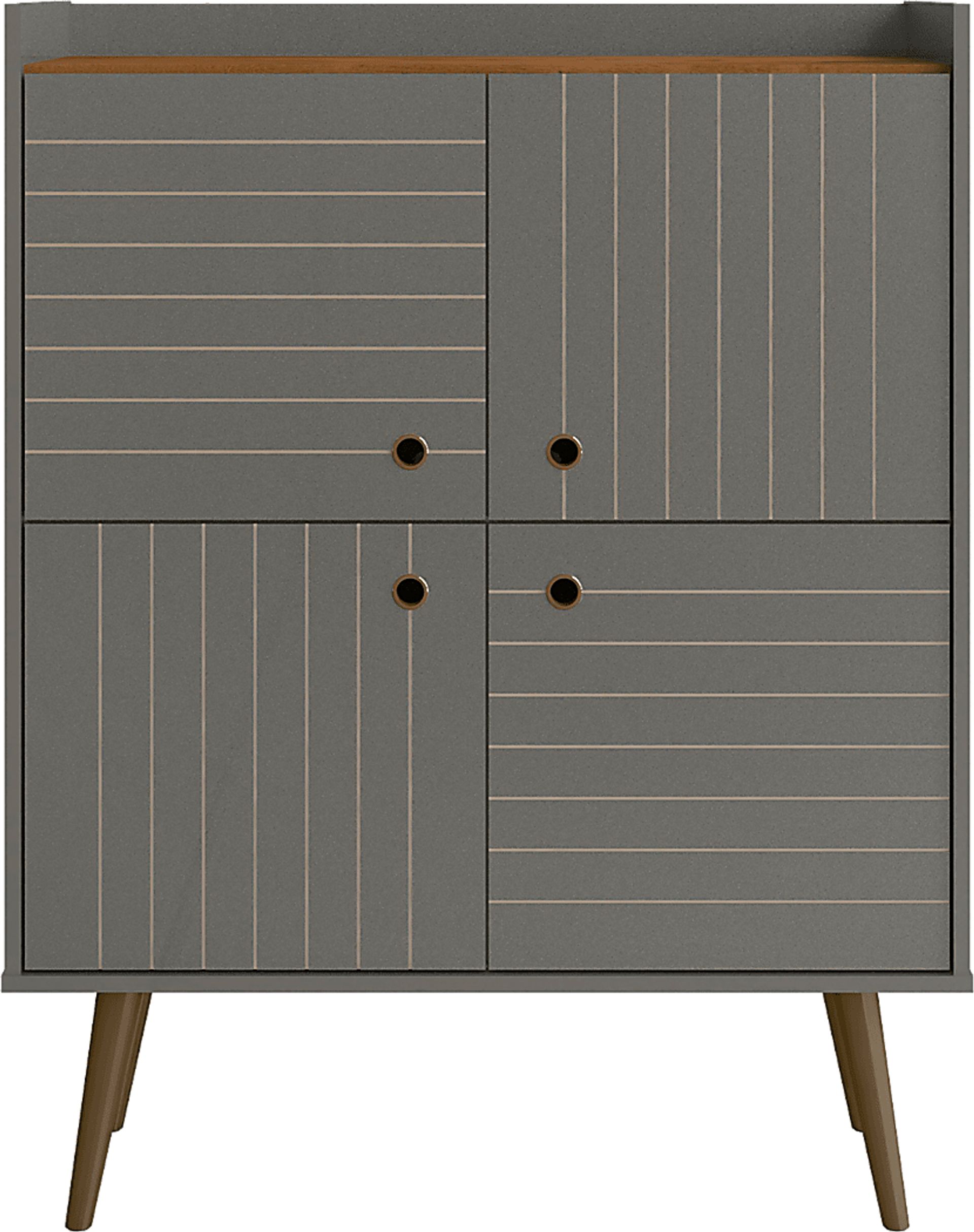 Corriedale Gray Accent Cabinet - Image 1