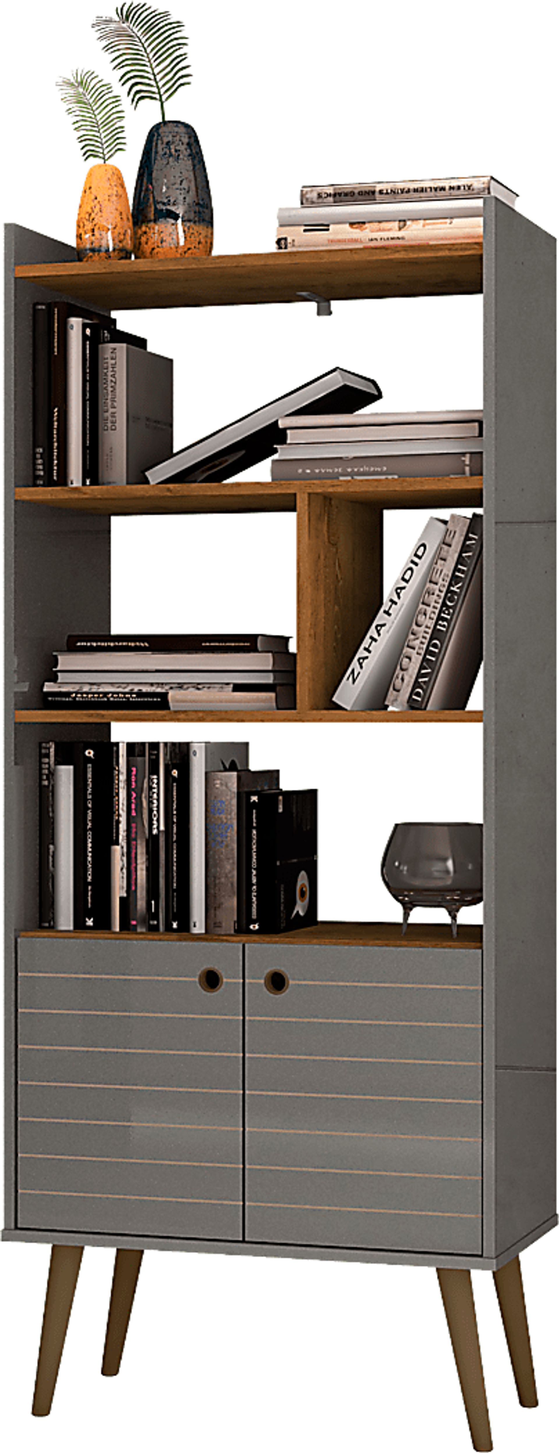 Corriedale Gray Bookcase - Image 3