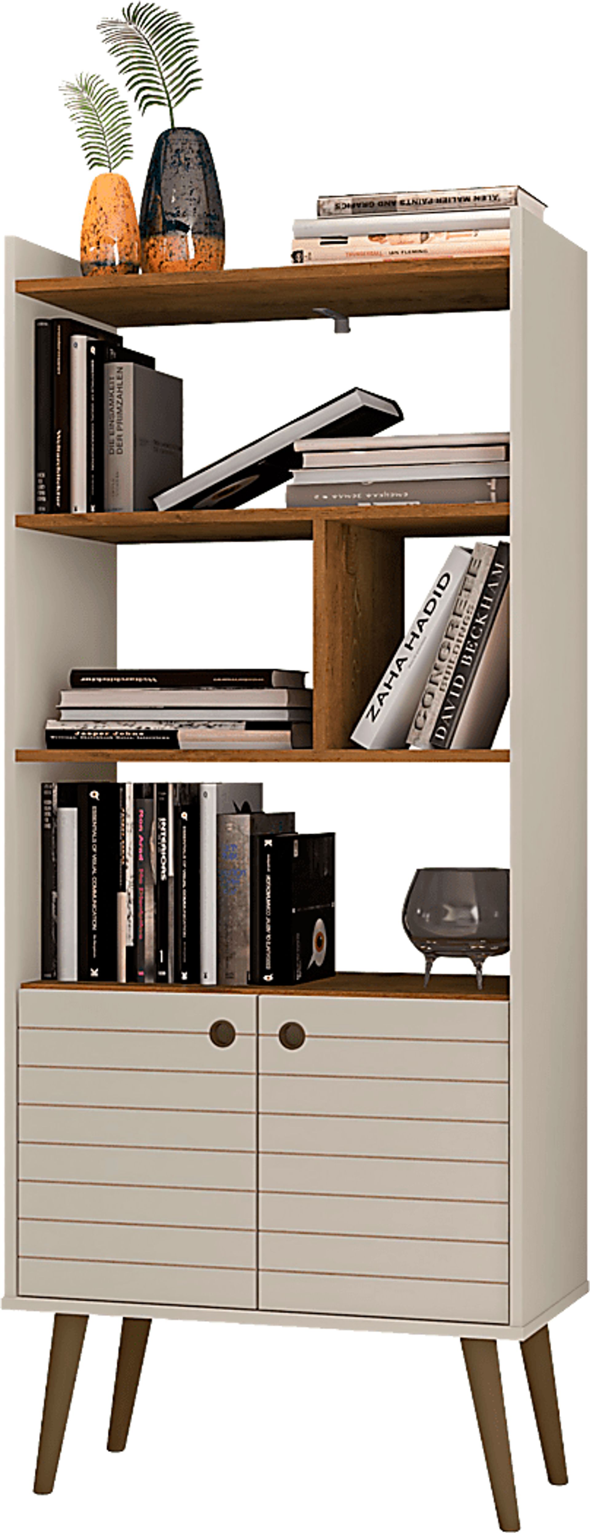 Corriedale Off-White Bookcase - Image 3