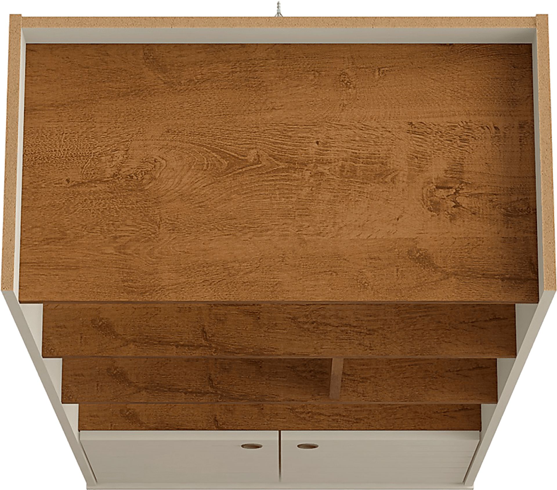 Corriedale Off-White Bookcase - Image 5