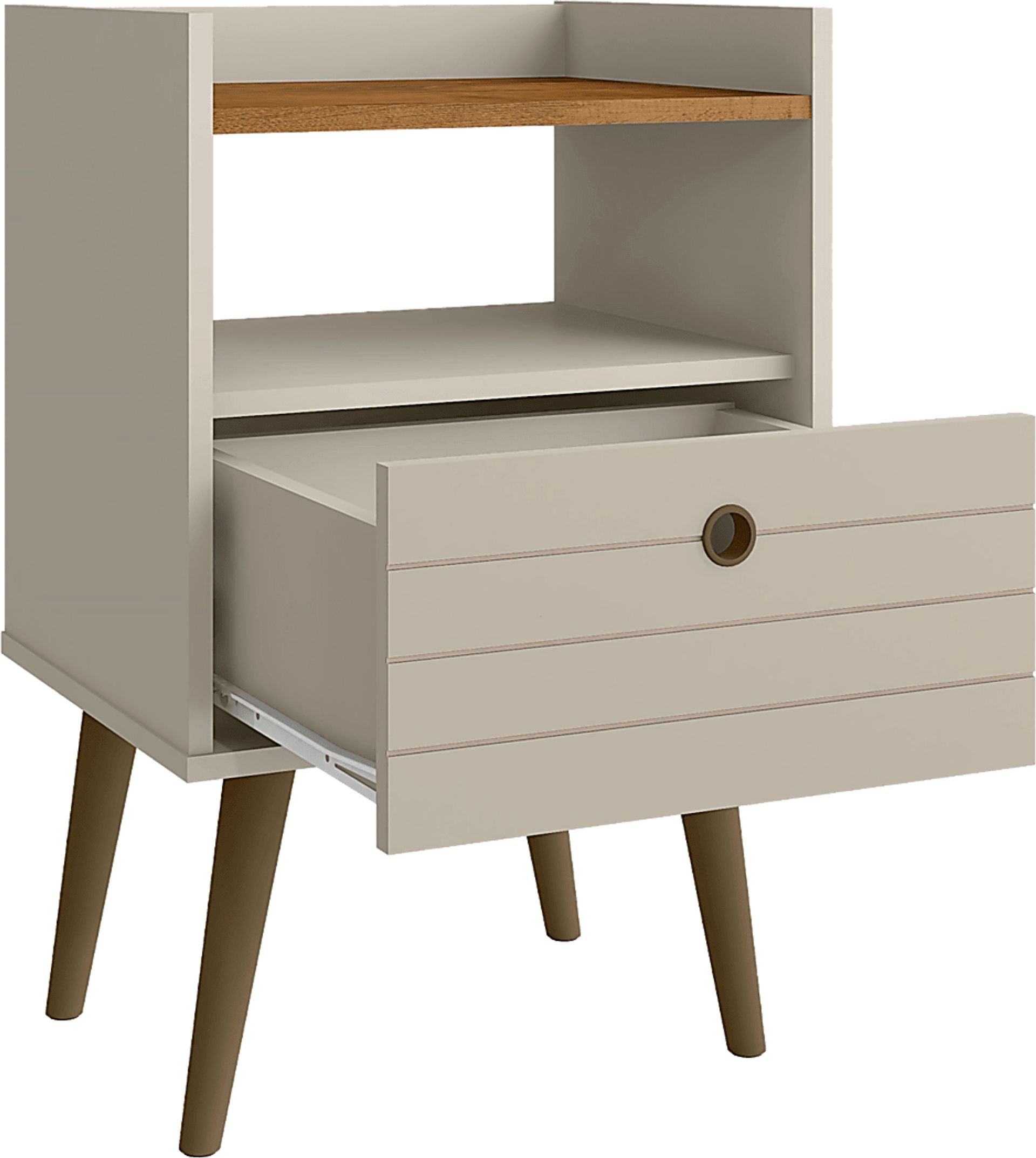 Corriedale Off-White Nightstand - Image 4