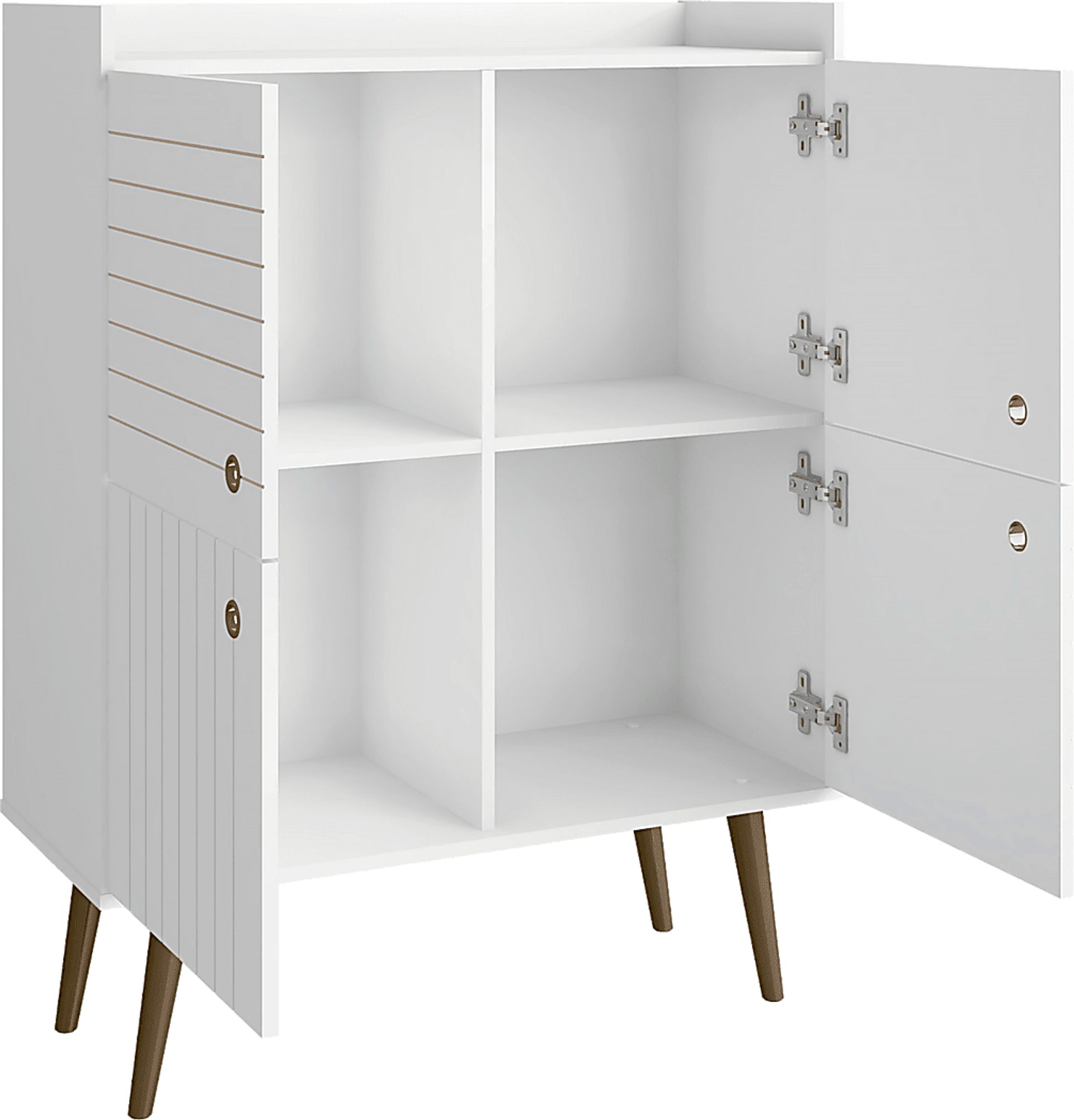Corriedale White Accent Cabinet - Image 4