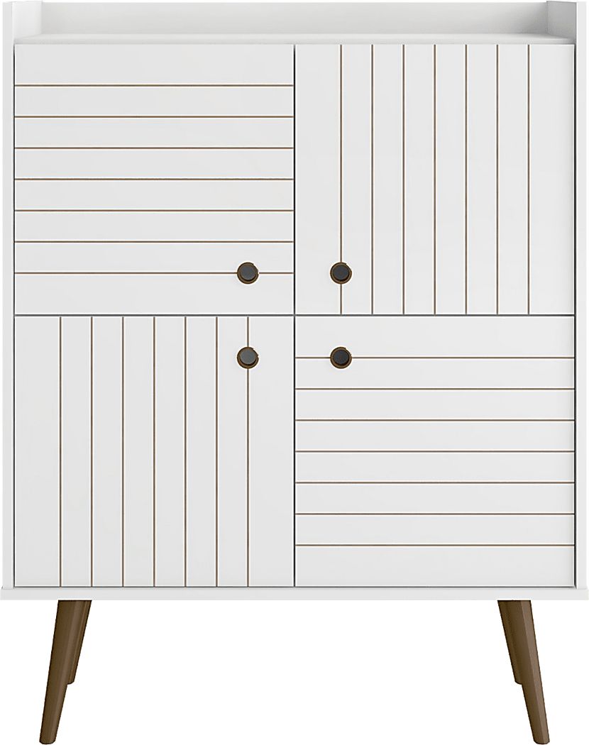 Corriedale White Accent Cabinet