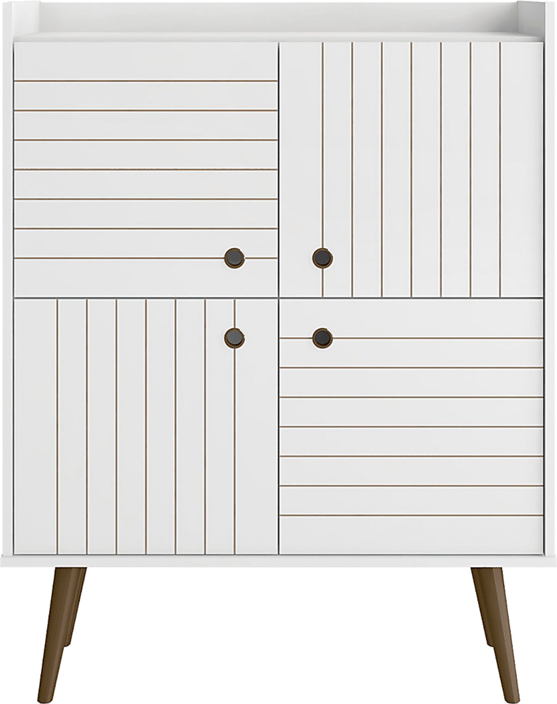 Corriedale White Accent Cabinet - Image 1