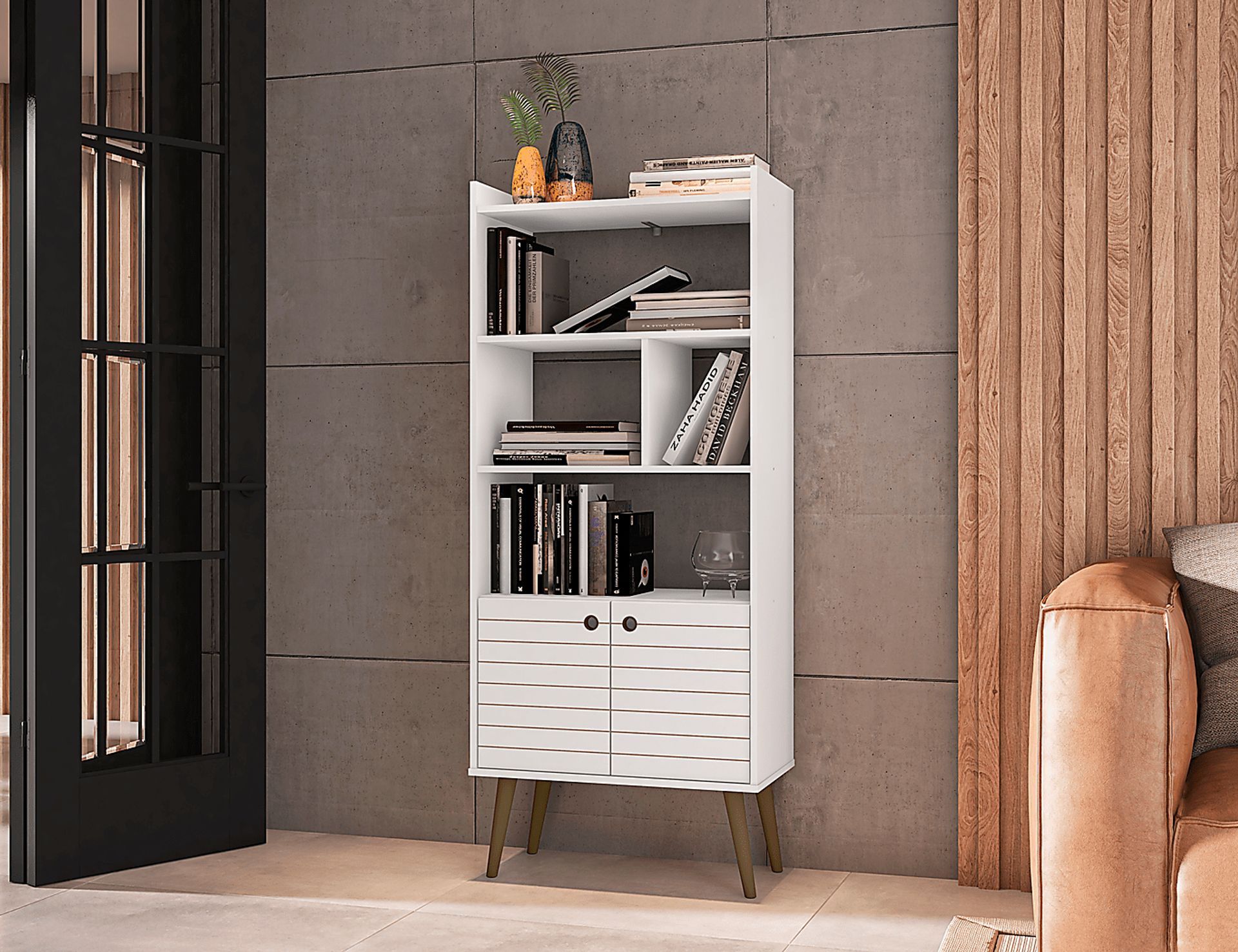 Corriedale White Bookcase - Image 2
