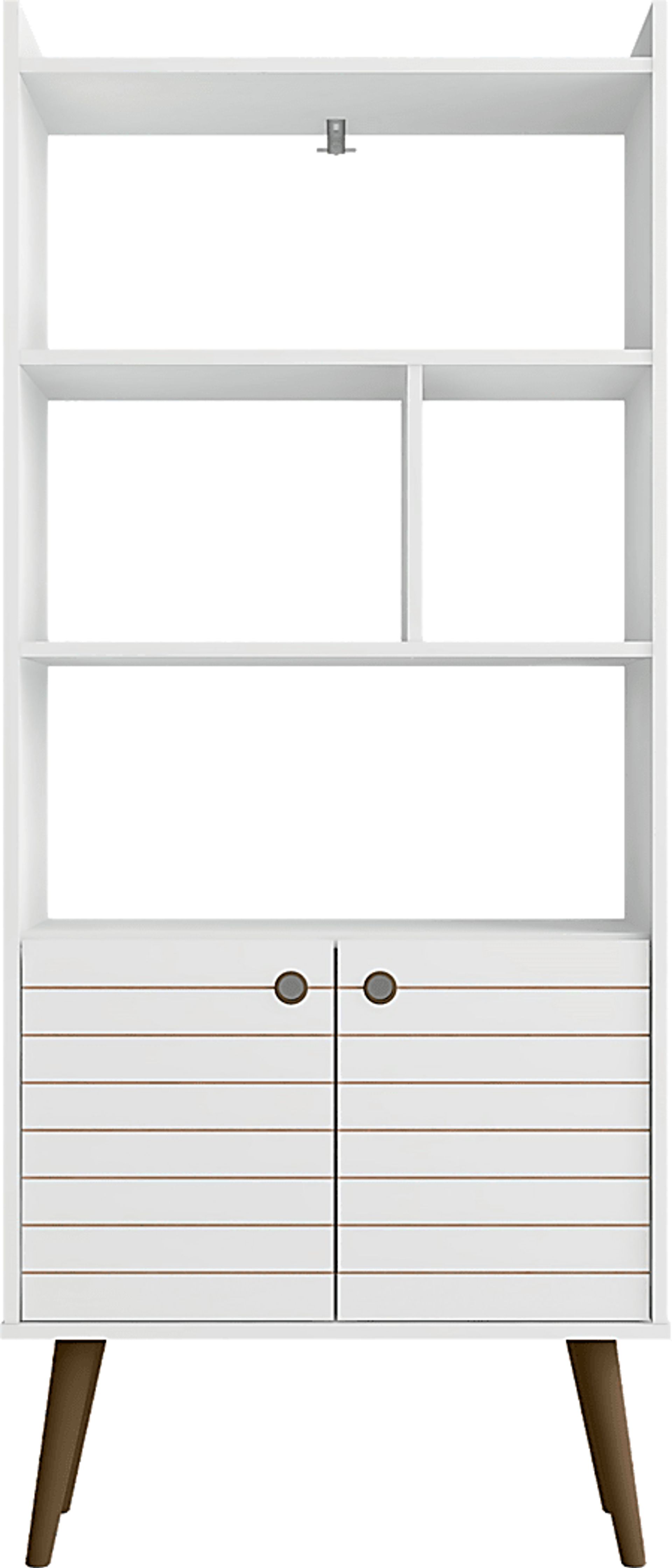 Corriedale White Bookcase - Image 1