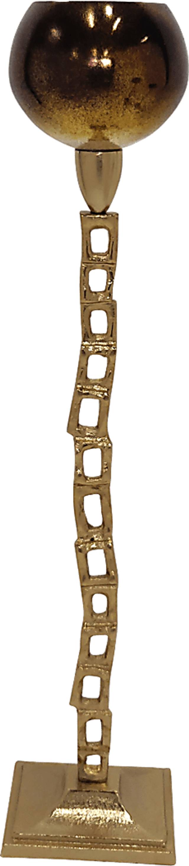 Corrienta Gold 24 in. Tealight Candle Holder - Thumbnail - Image 1