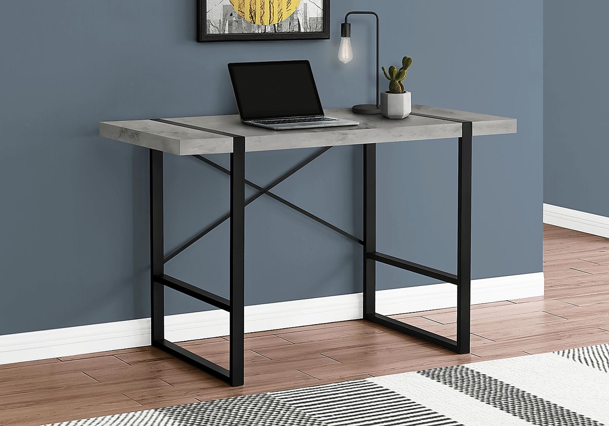 Corryville Gray Desk | Rooms to Go