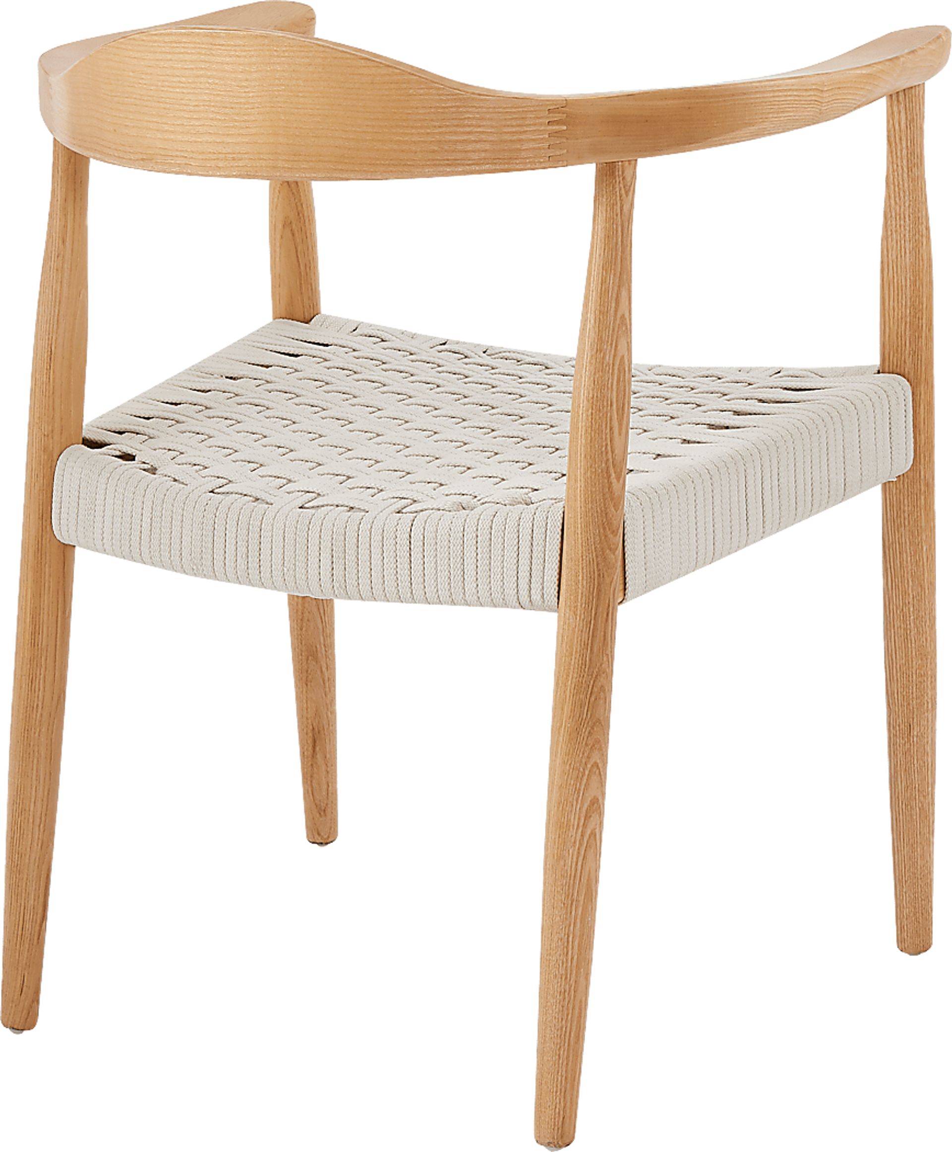 Corscot Brown Natural Arm Chair - Image 5