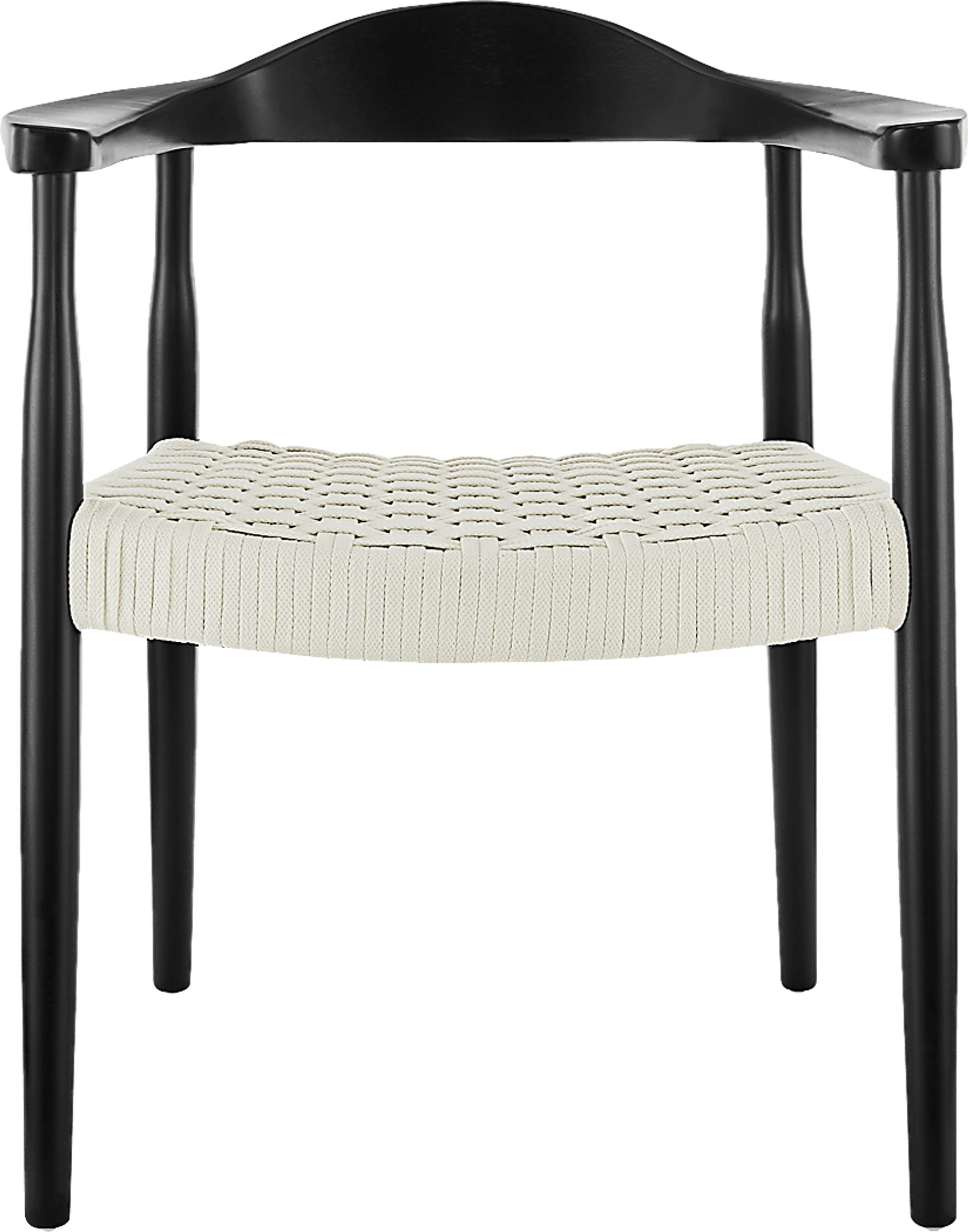 Corscot White Arm Chair - Image 1