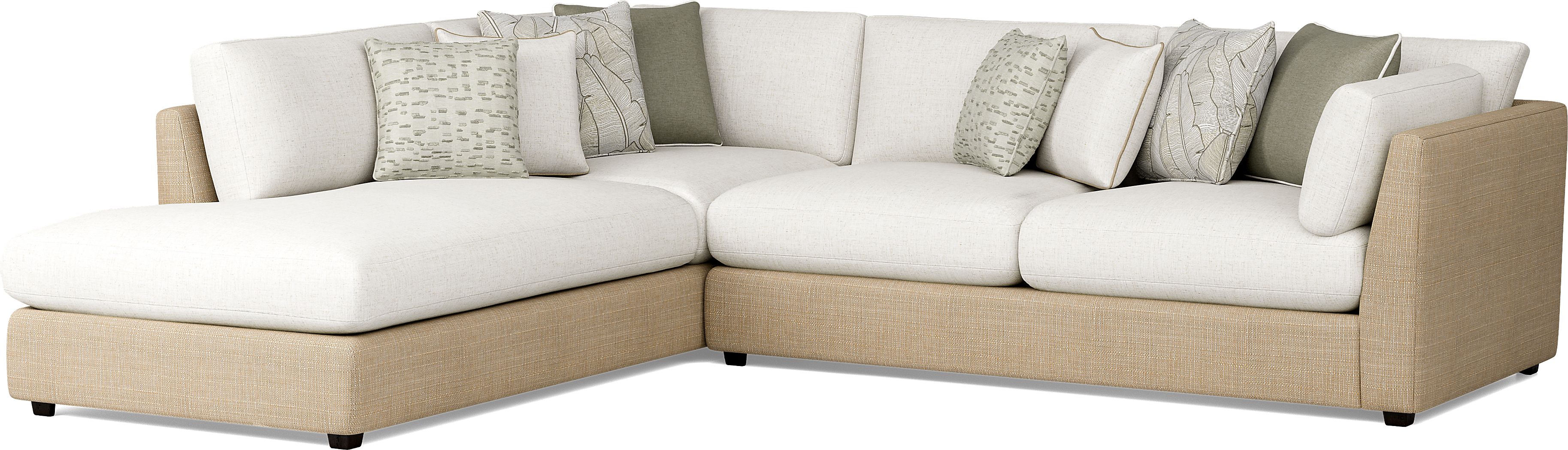 Corsica Left Arm Chaise Sectional - Thumbnail 2