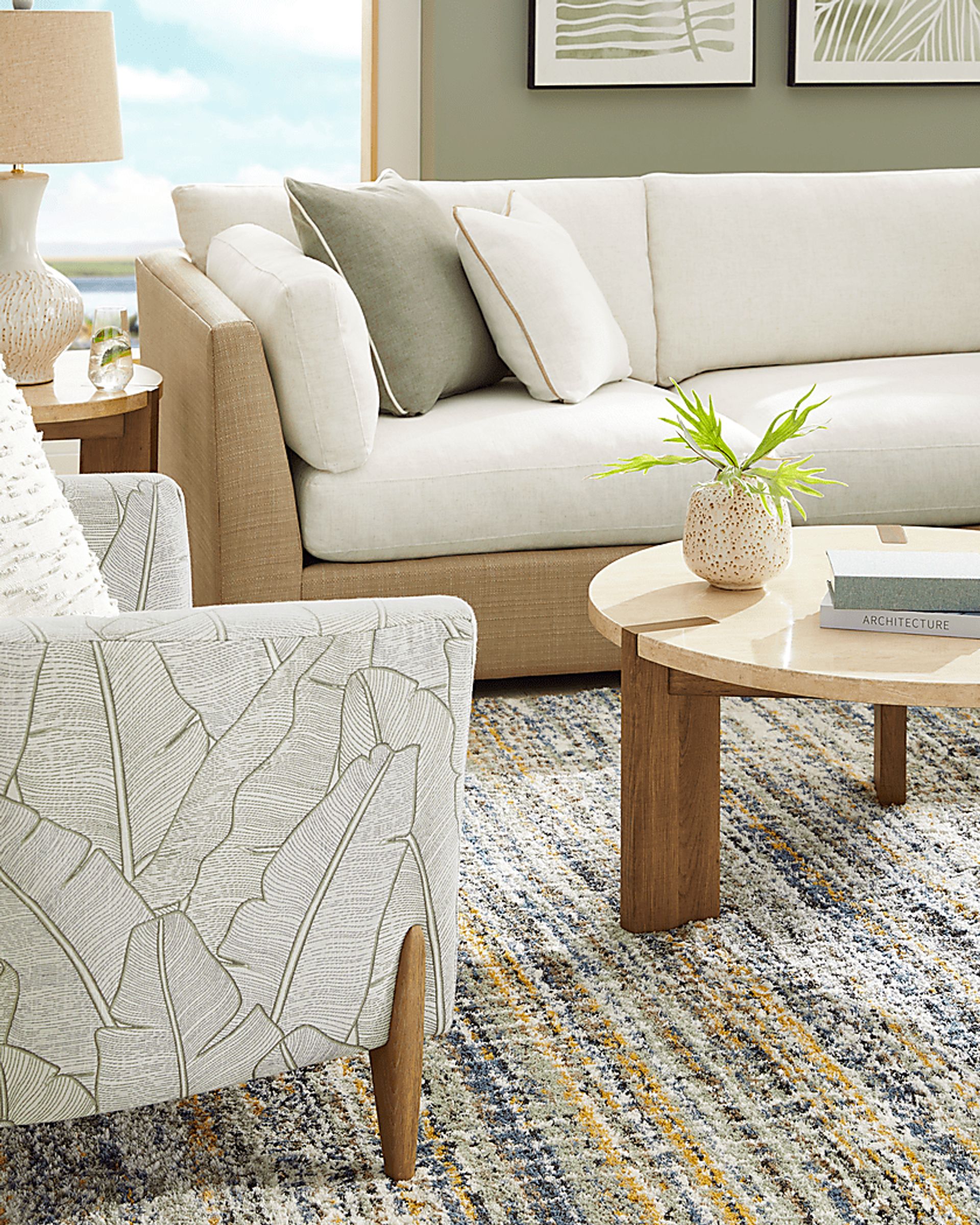 Corsica Green Accent Chair - Image 3