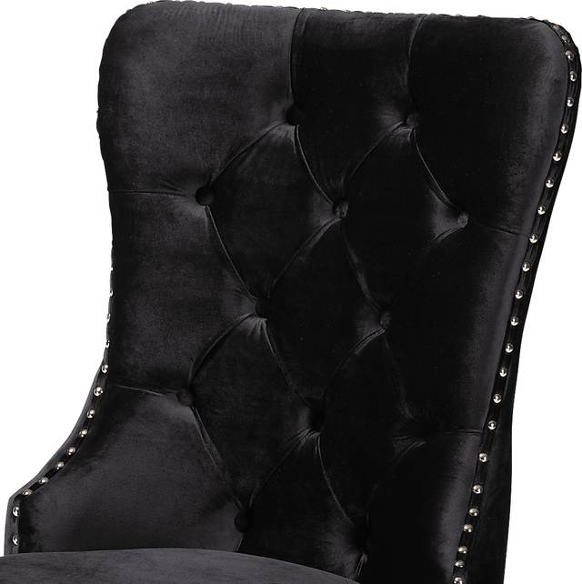 Corsten Black Side Chair, Set of 2 - Thumbnail - Image 6