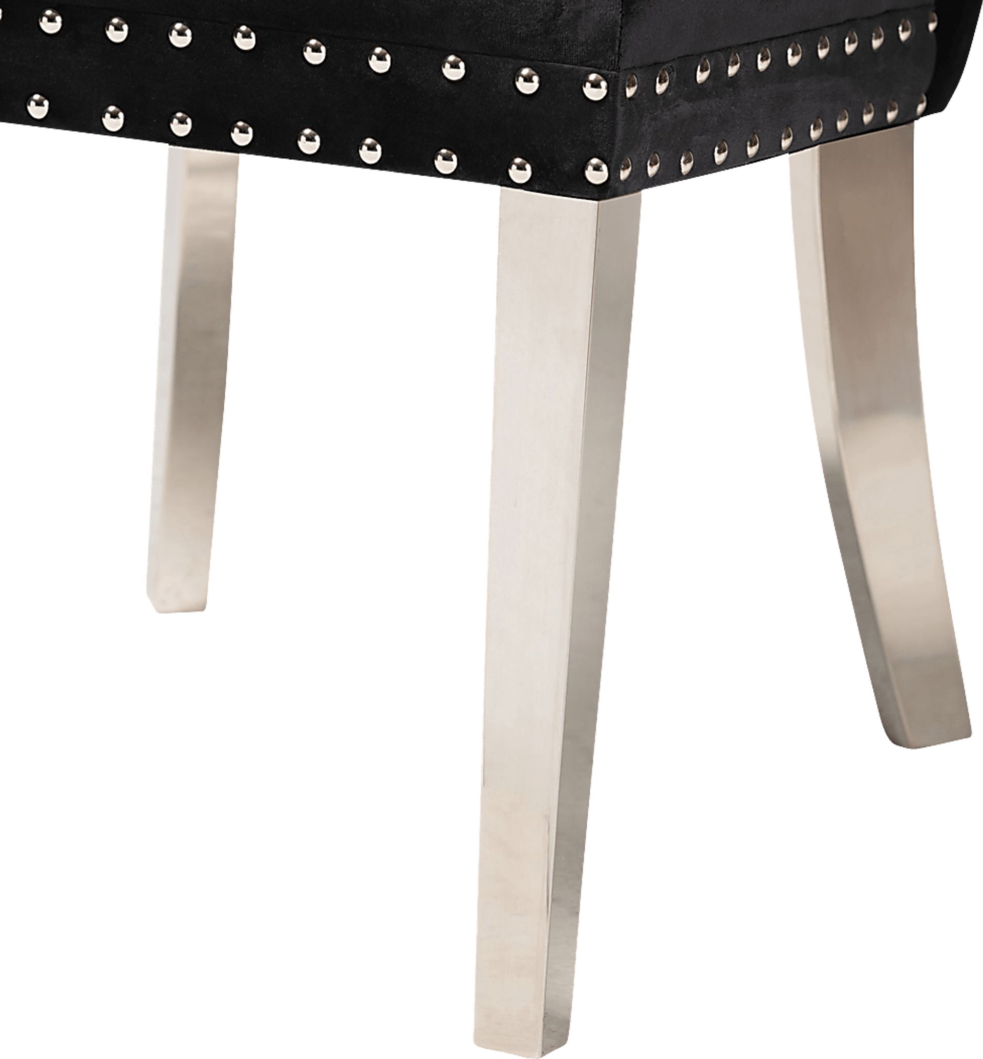 Corsten Black Side Chair, Set of 2 - Image 7