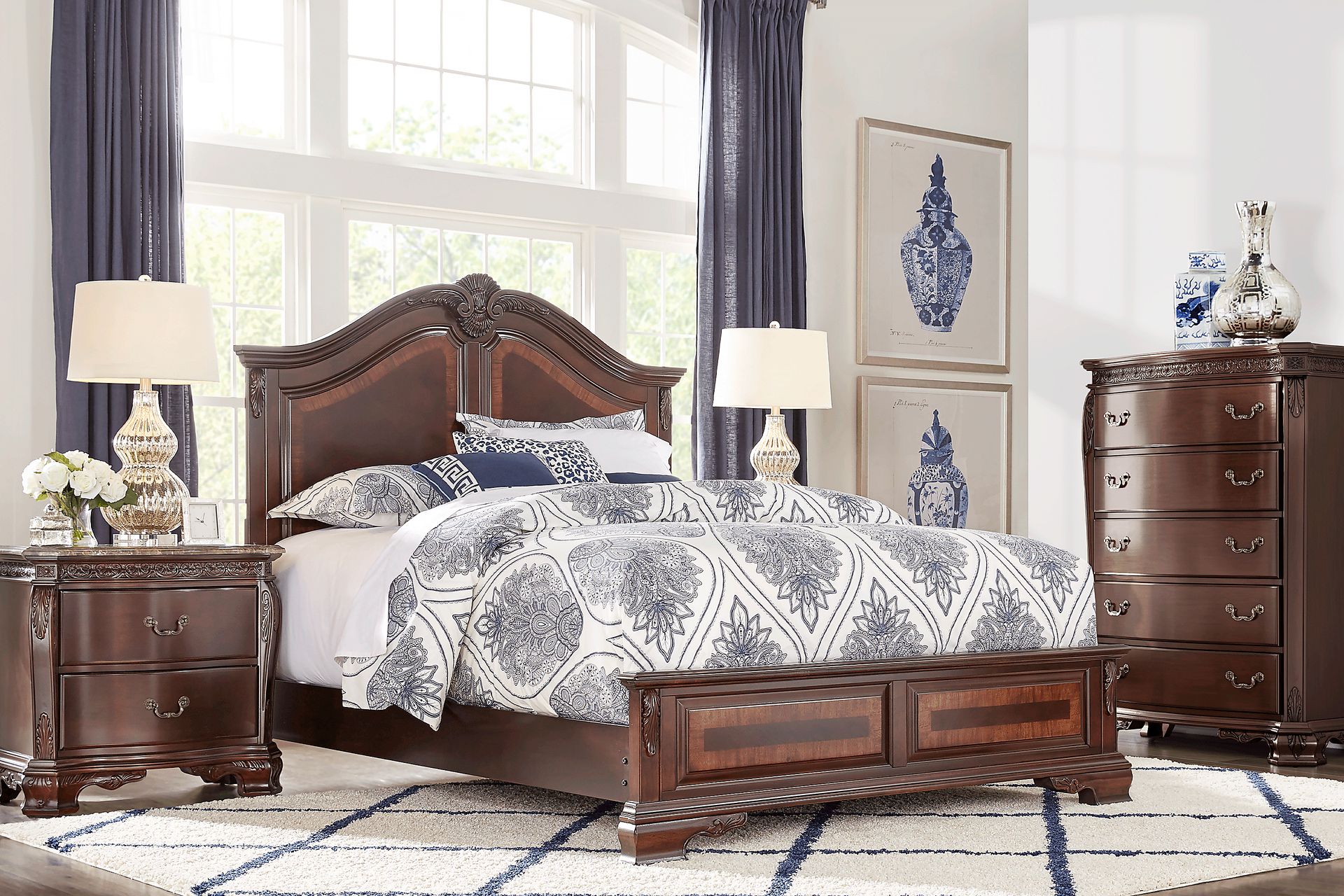 Cortinella Cherry Nightstand - Image 2