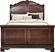 Cortinella Brown Cherry 5 Pc Queen Sleigh Bedroom