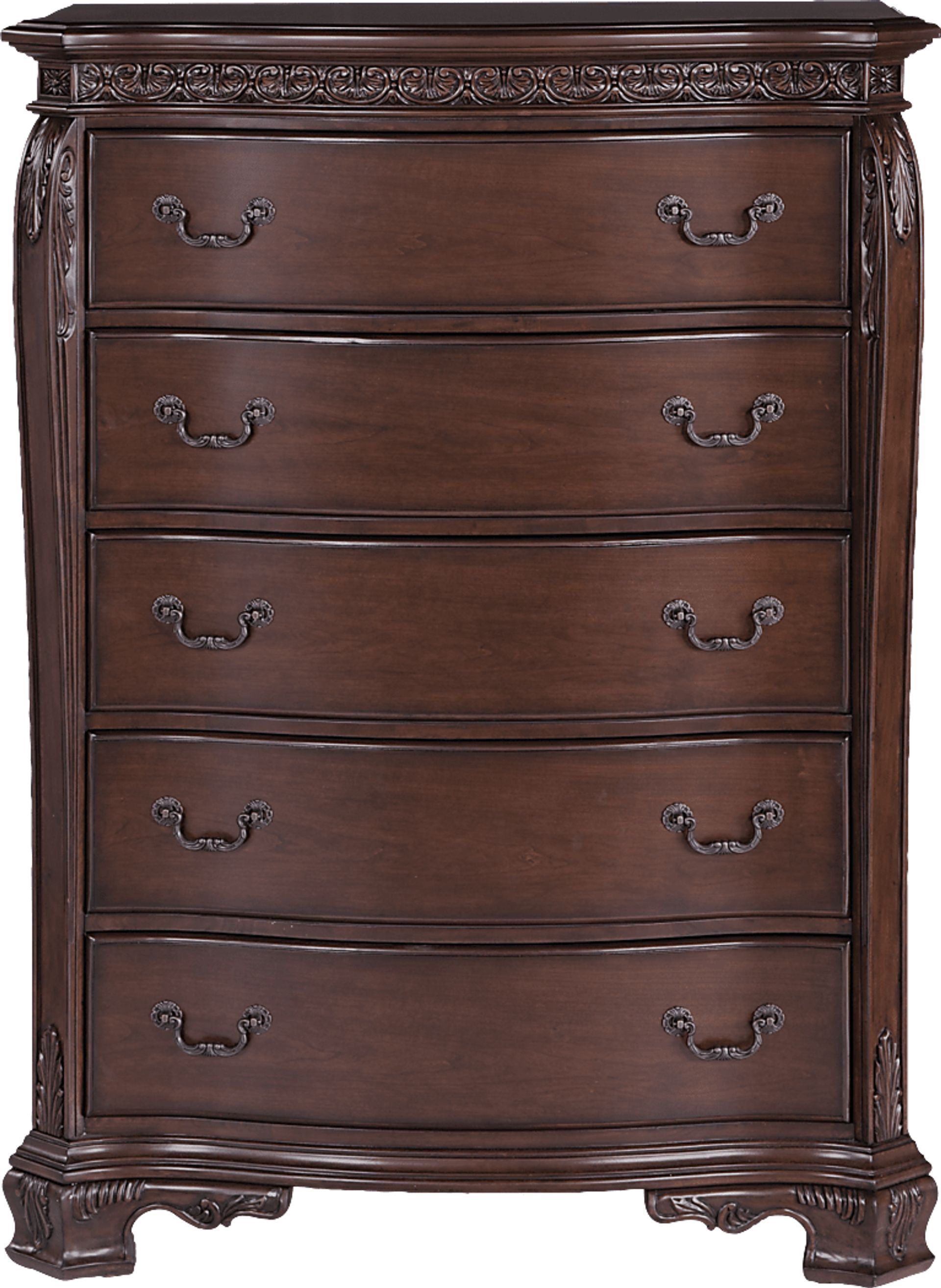 Cortinella Cherry 8 Pc Queen Sleigh Bedroom - Image 6