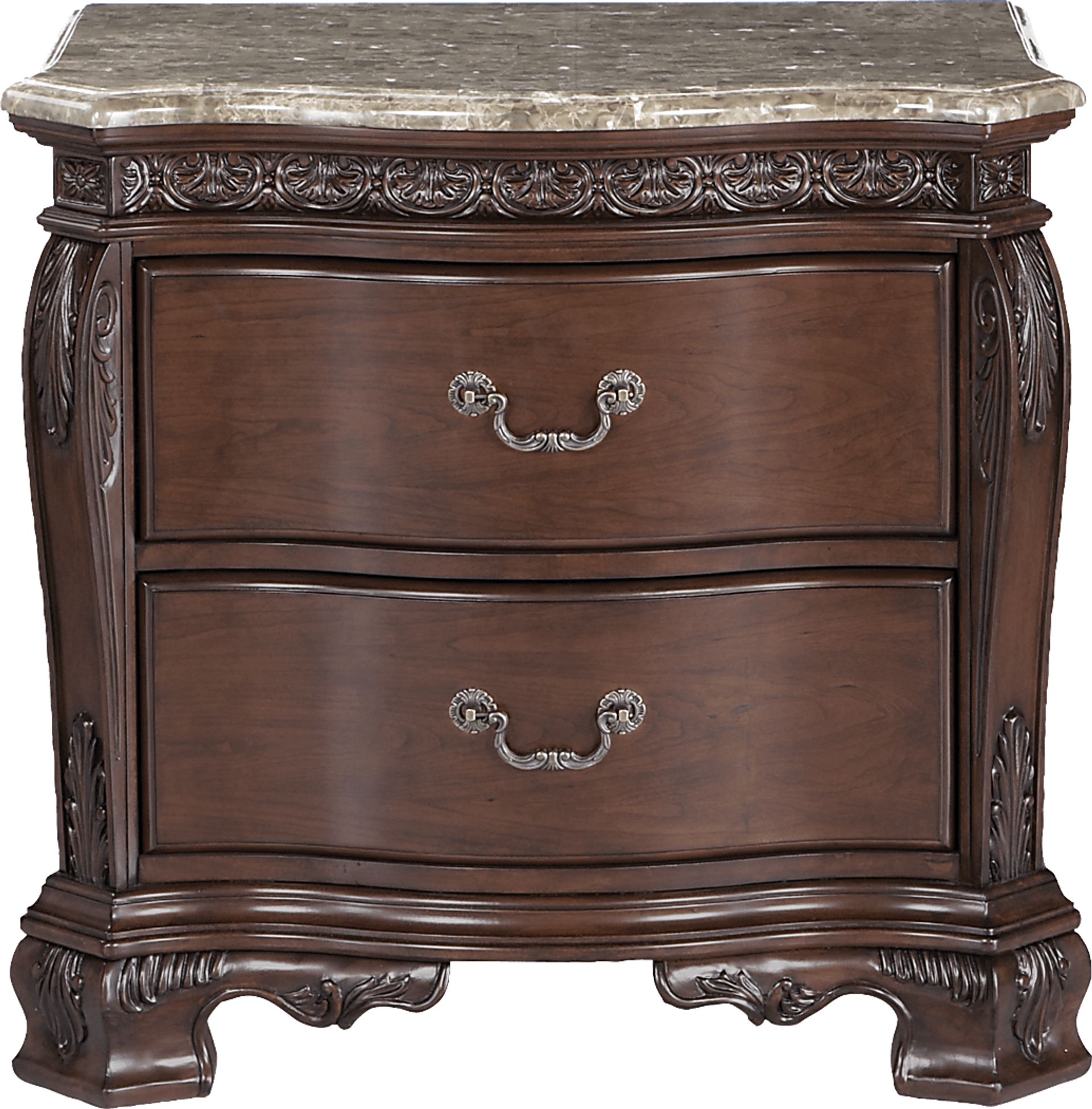 Cortinella Cherry 8 Pc Queen Panel Bedroom - Image 9