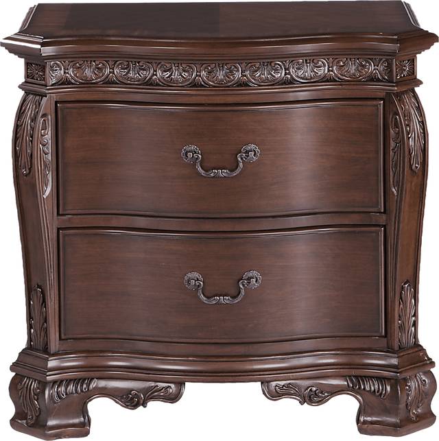 Cortinella Cherry 7 Pc King Poster Bedroom - Thumbnail - Image 6