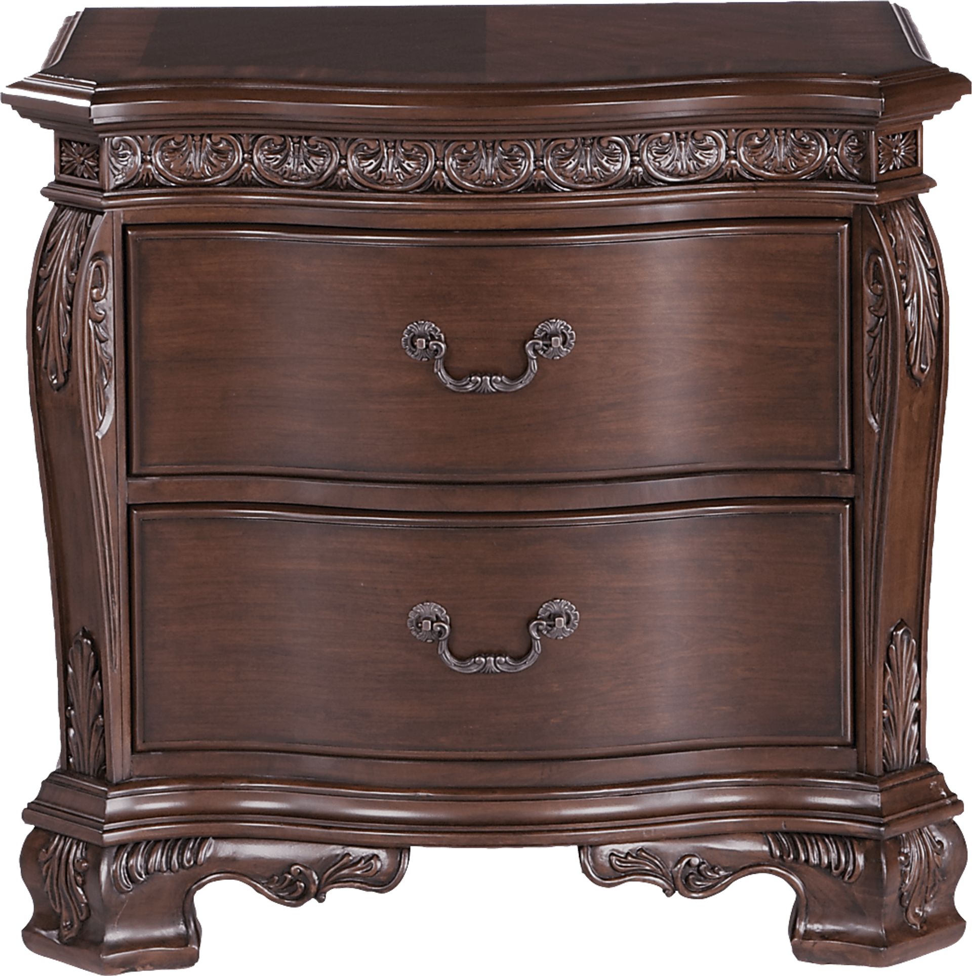Cortinella Cherry 8 Pc Queen Sleigh Bedroom - Image 7