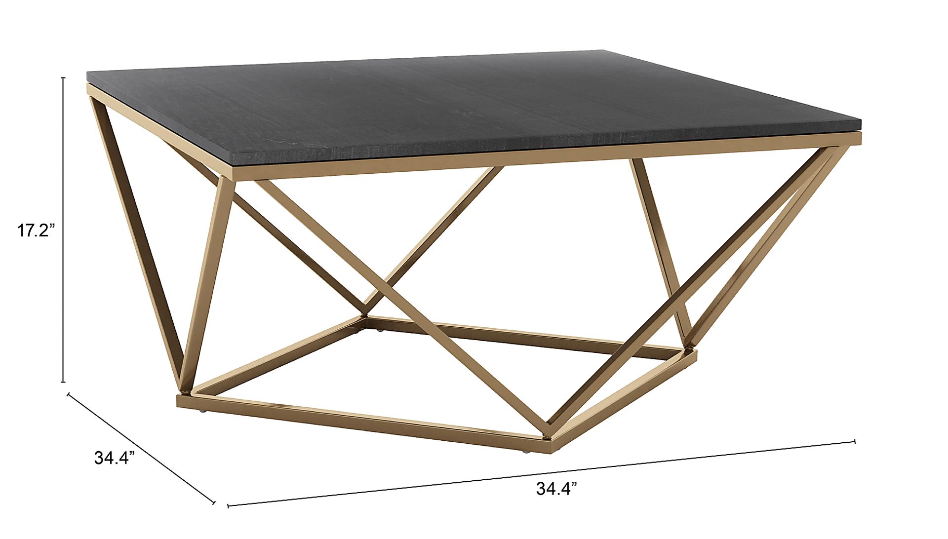 Cortinia Black Cocktail Table - Image 7