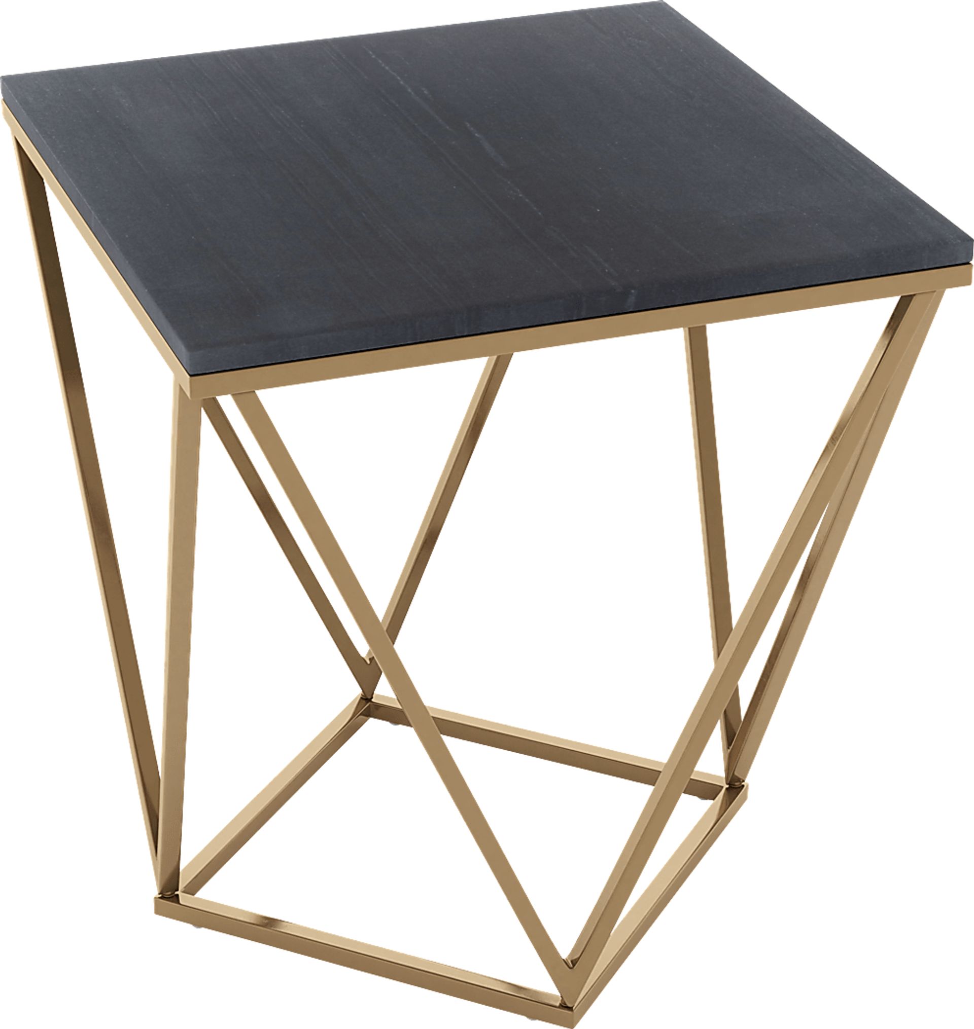 Cortinia Black End Table - Image 3