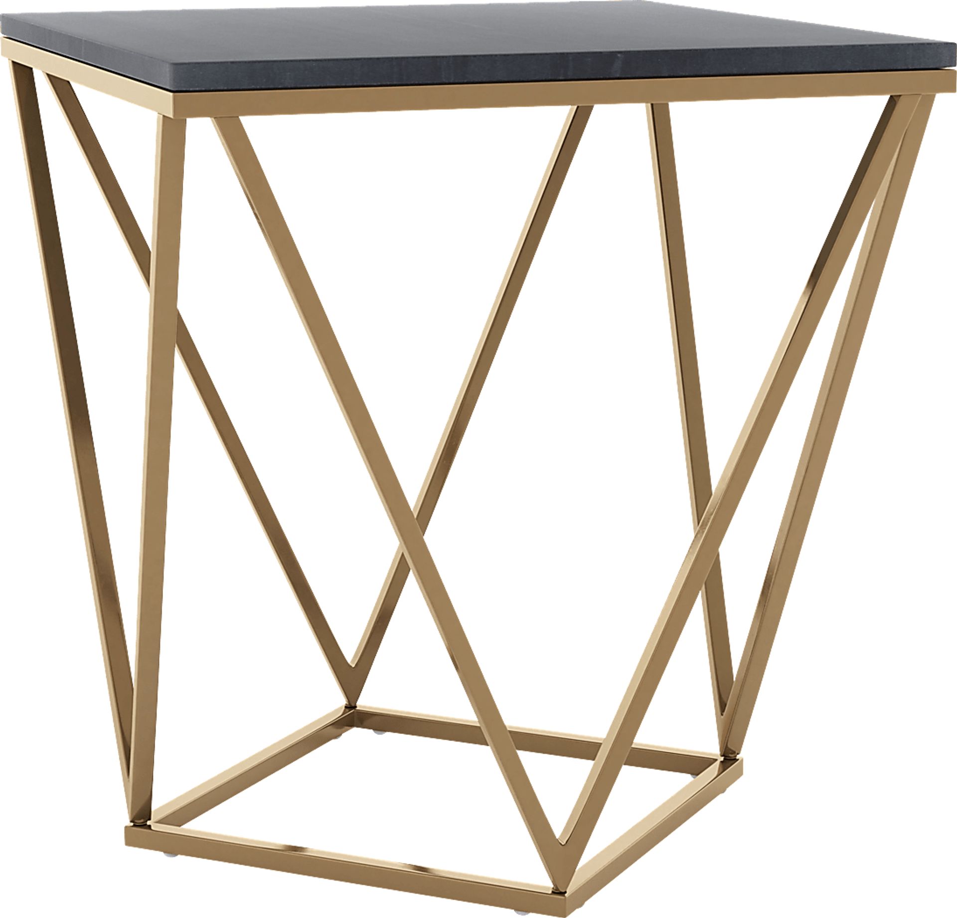 Cortinia Black End Table - Image 4