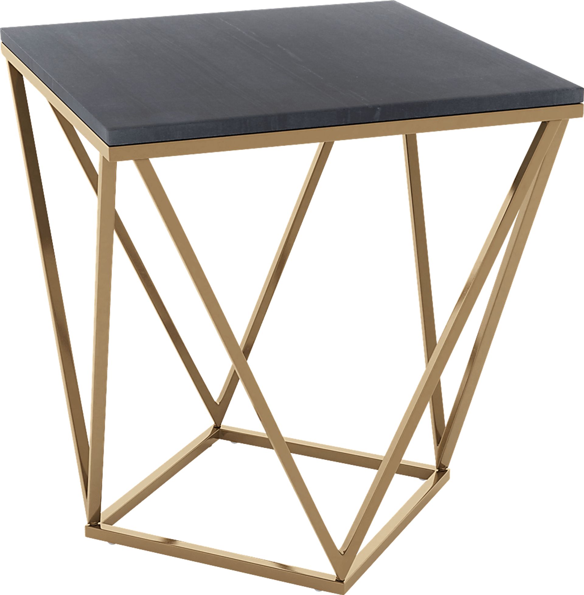Cortinia Black End Table - Image 1