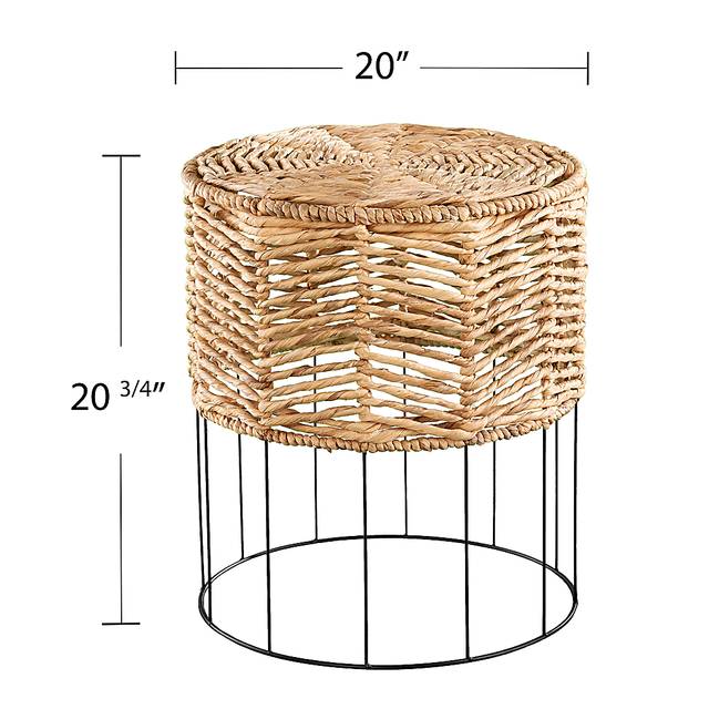 Corto Natural Accent Table - Thumbnail - Image 6