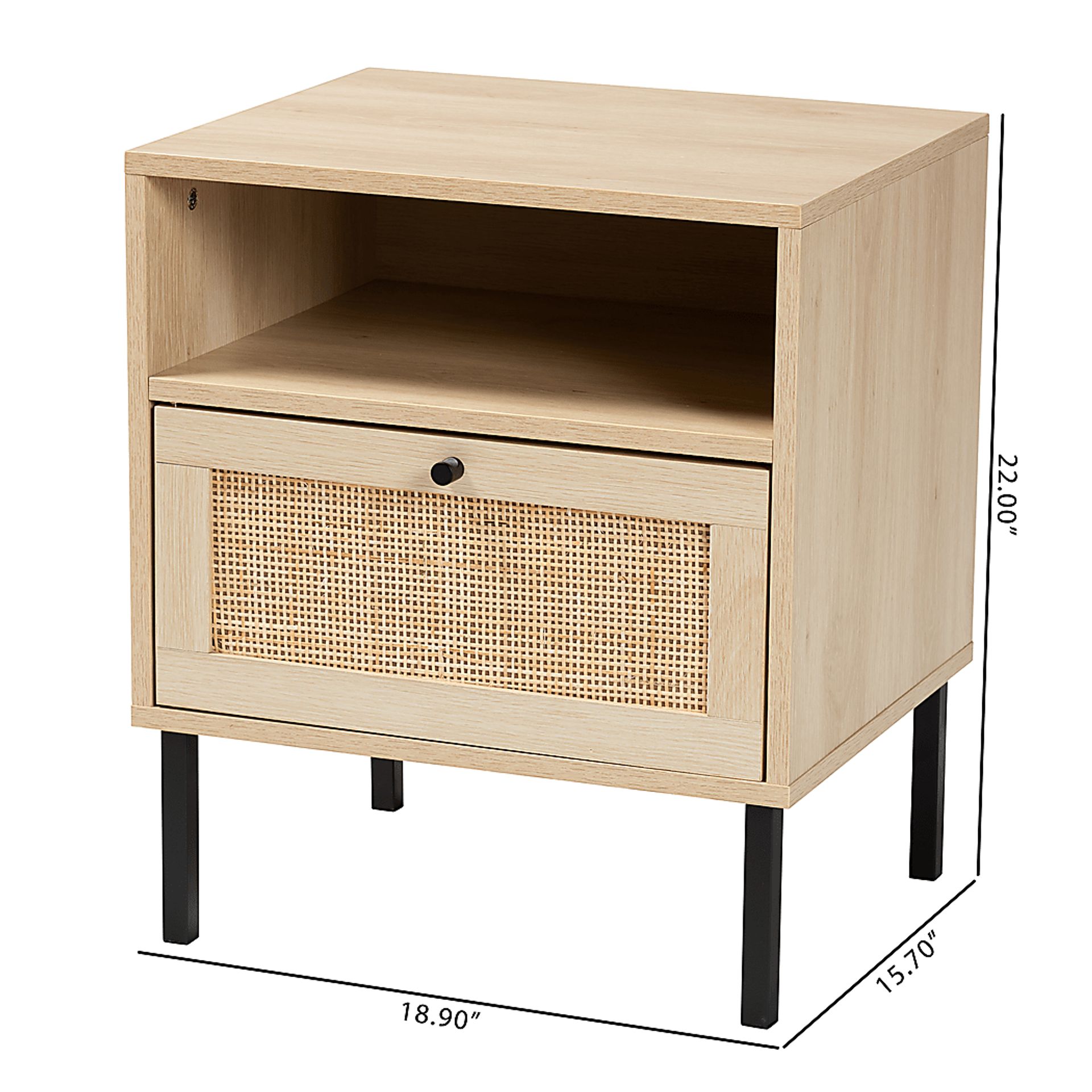 Corunna III Brown Nightstand - Image 10