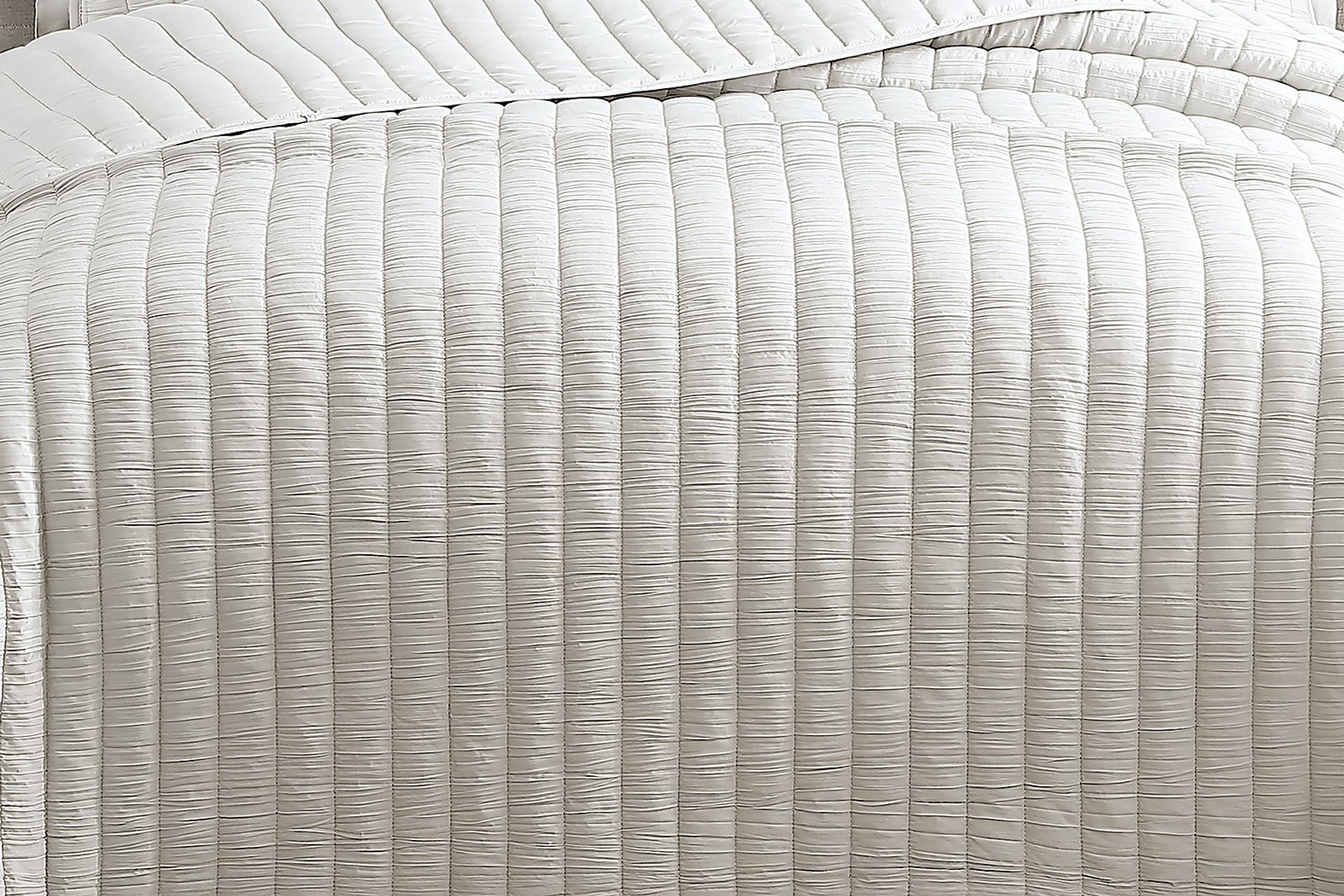 Corvair Ivory 3 Pc Queen Coverlet Set - Image 2