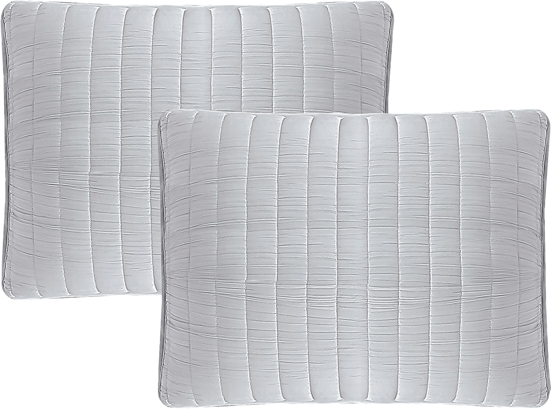 Corvair Light Gray 3 Pc Queen Coverlet Set - Image 3
