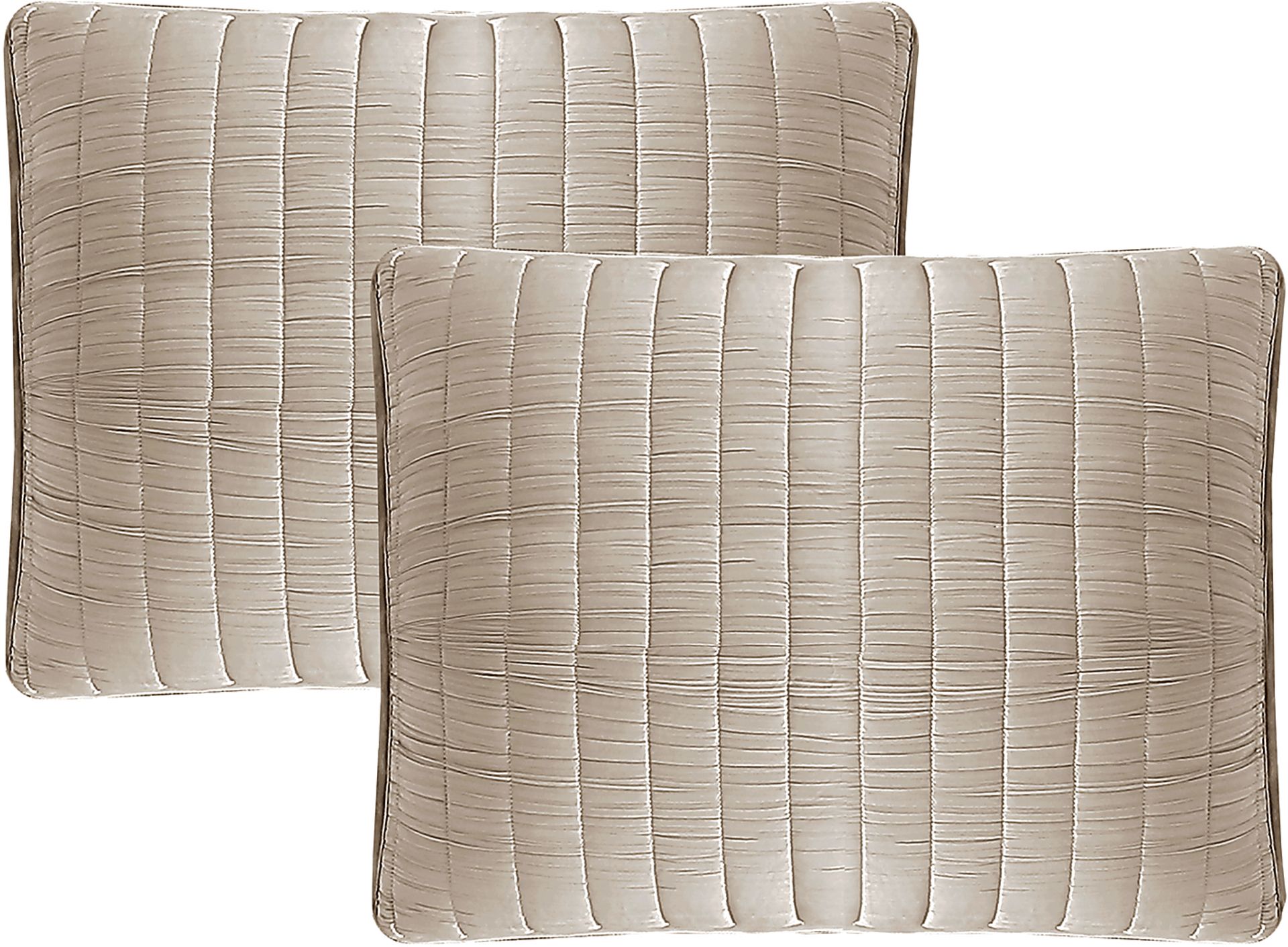 Corvair Tan 3 Pc Queen Coverlet Set - Image 3