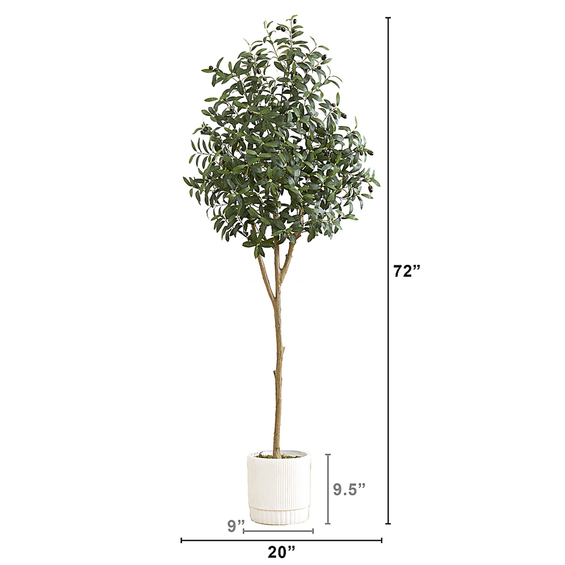 Corvidae Green Tree with Planter - Image 7