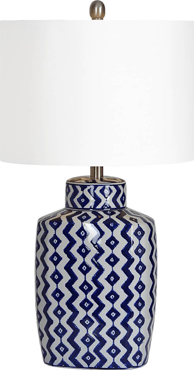 Corwin Blue Lamp - Thumbnail - Image 1